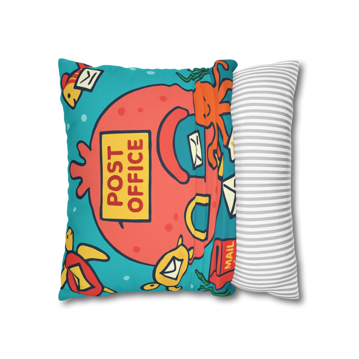 Coral Reef Planet Post Office custom pillow cases