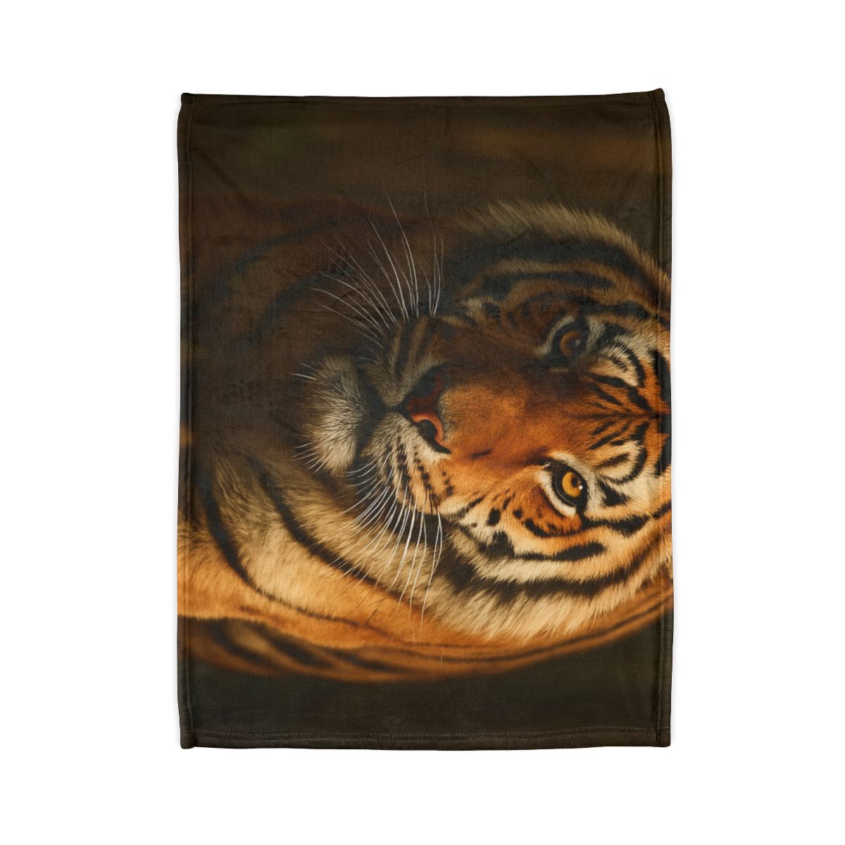 Amber Stalker Bengal Tiger designer printed blankets