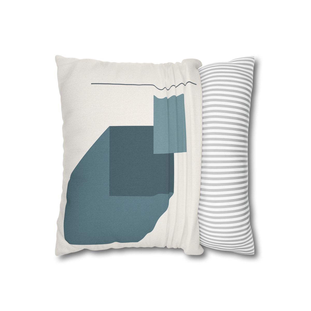 Stepped Rectangle Orbits personalized pillow covers