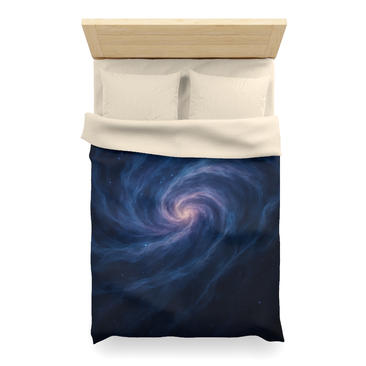 Nebula Spiral Tapestry custom duvets
