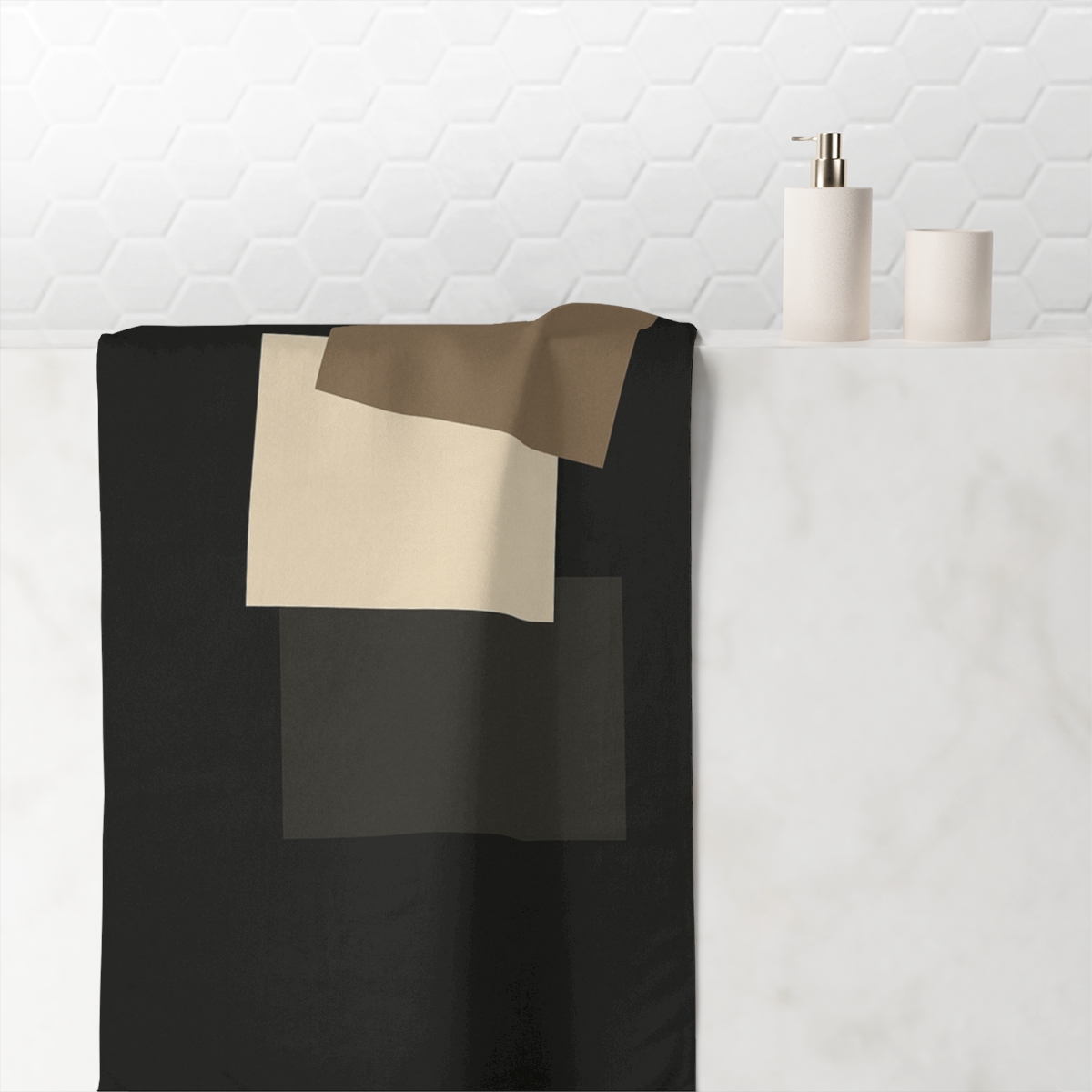 Offset Rectangle Harmony unique gift towels