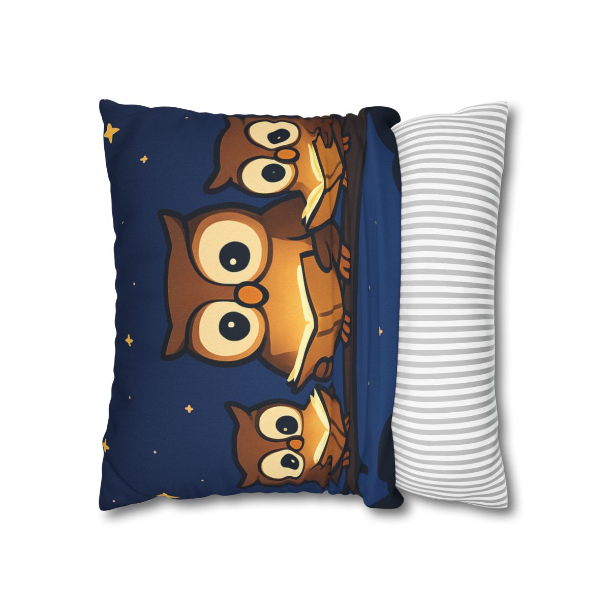 Moonlight Library Of Owls unique gift pillow cases