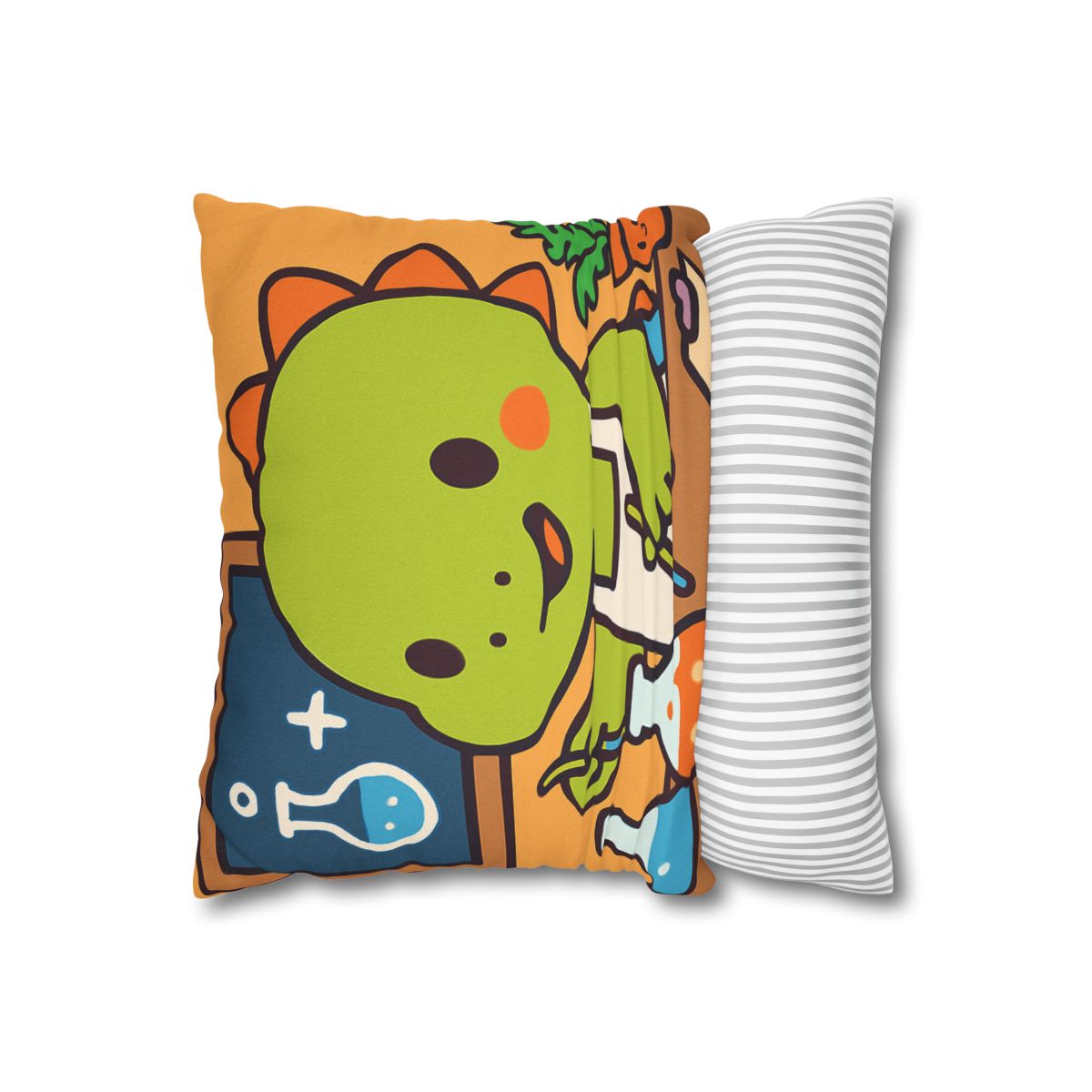 Dino Science Lab stylish decorative pillowcases