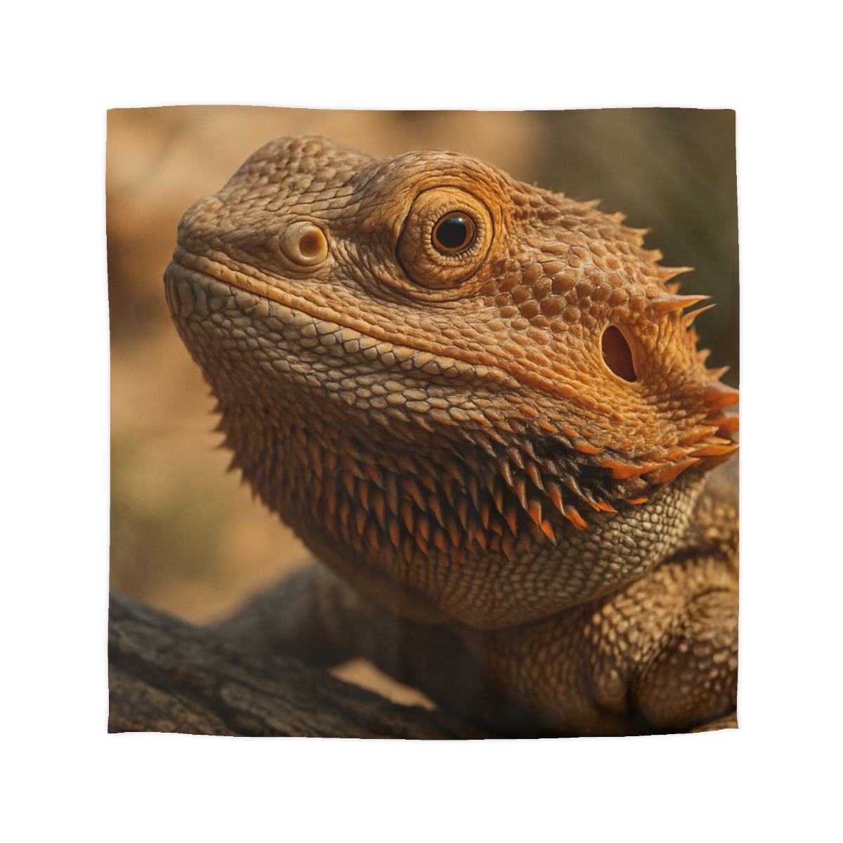 Ember Crest Bearded Dragon trendy bedroom duvets