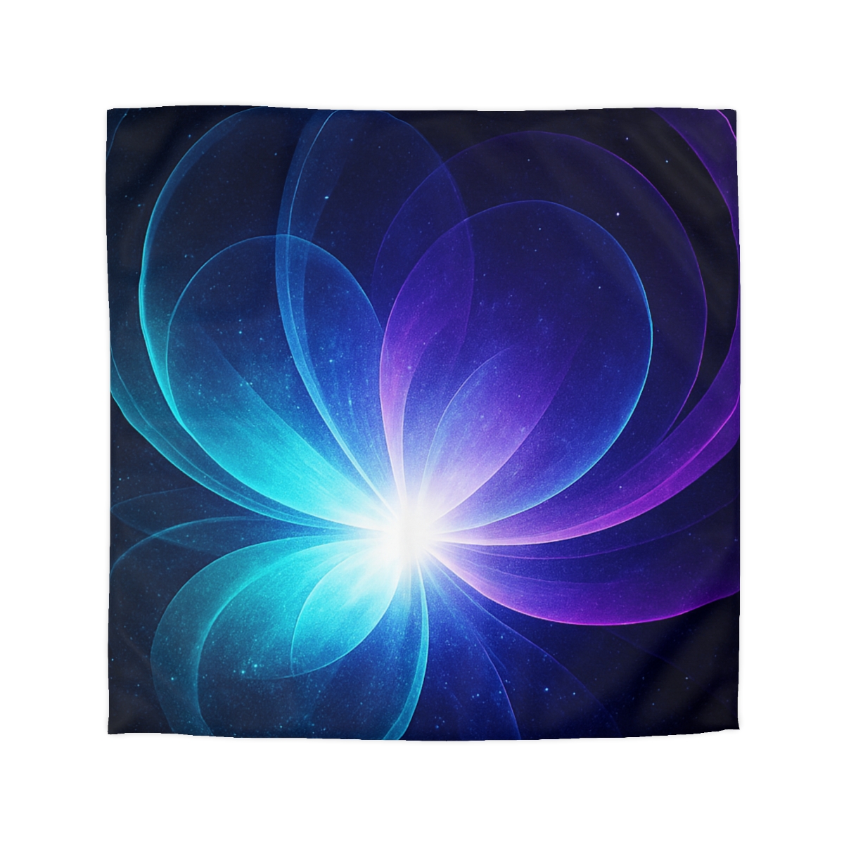 Gravitational Prism Bloom personalized bedding duvets