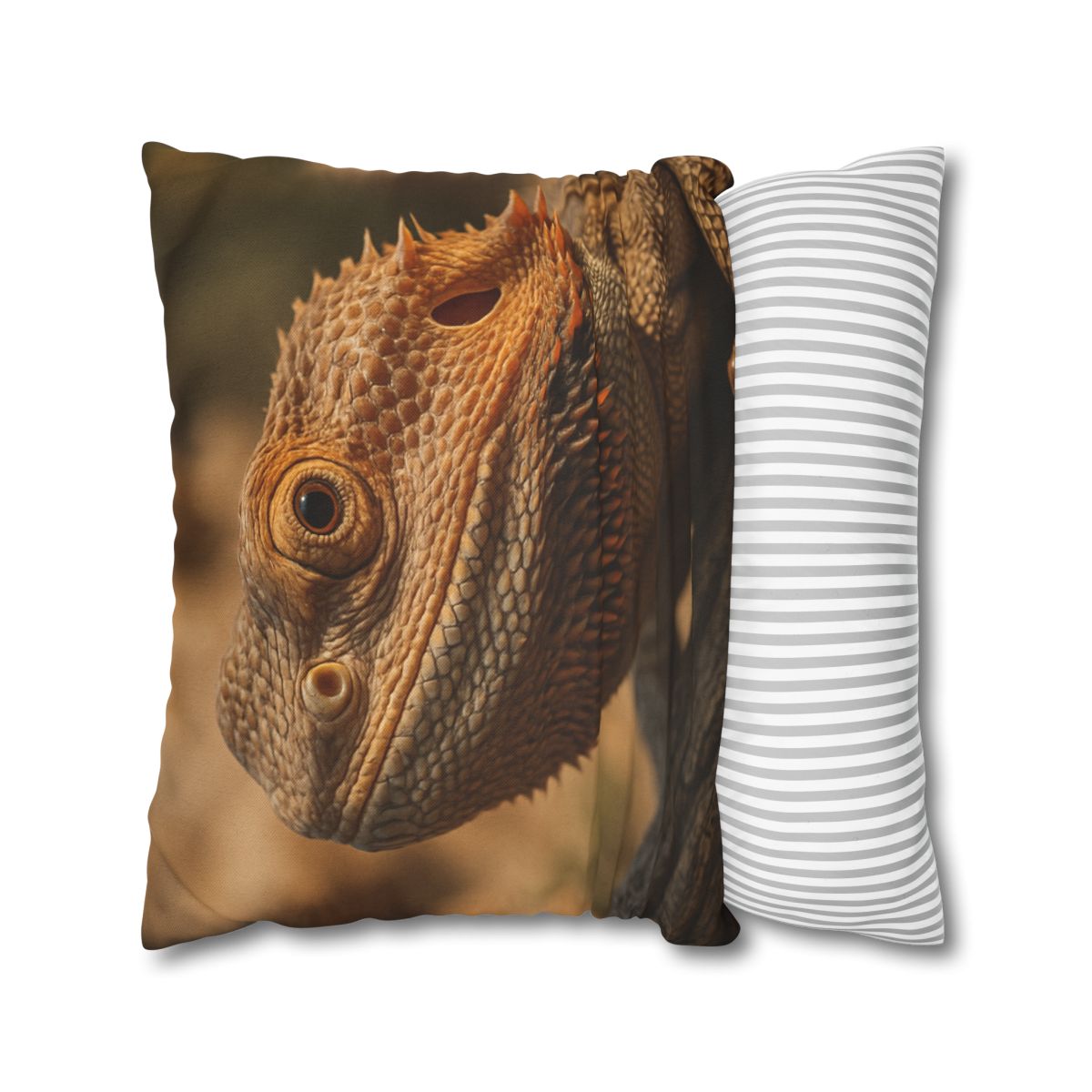 Ember Crest Bearded Dragon comfortable bedding pillow covers