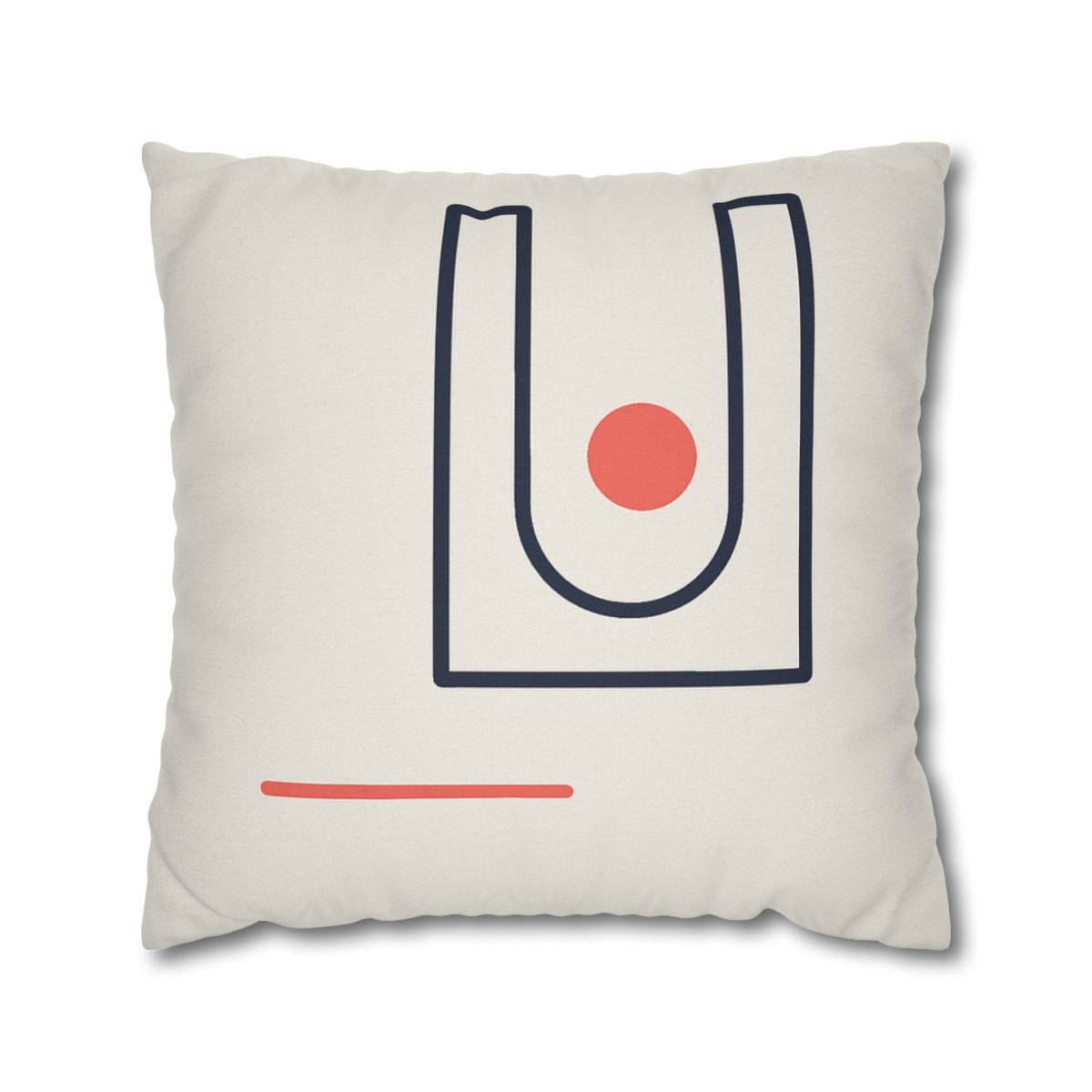 Orbit Gap Rectangles designer print pillow cases