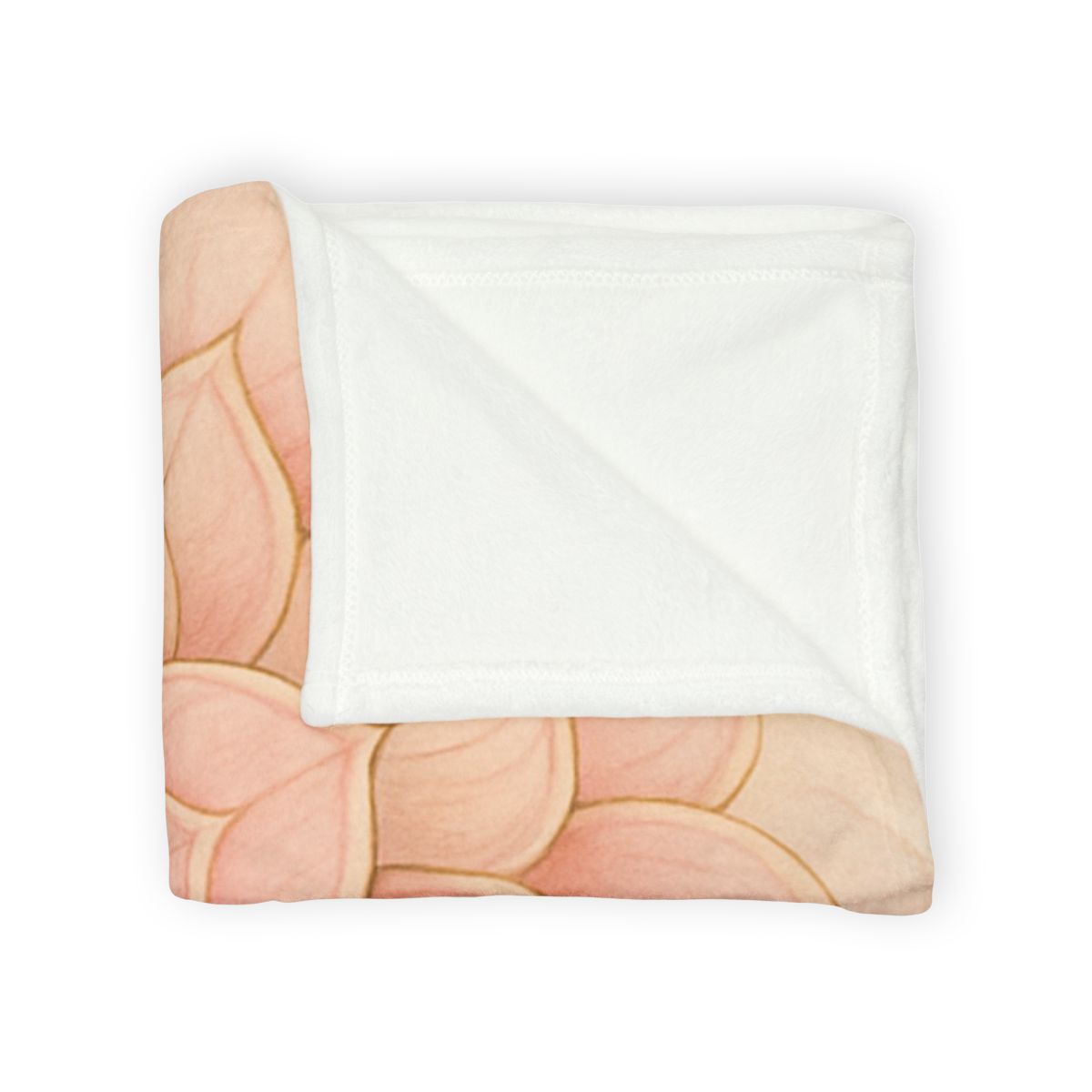 Petal Concentric Chorus stylish throw blankets