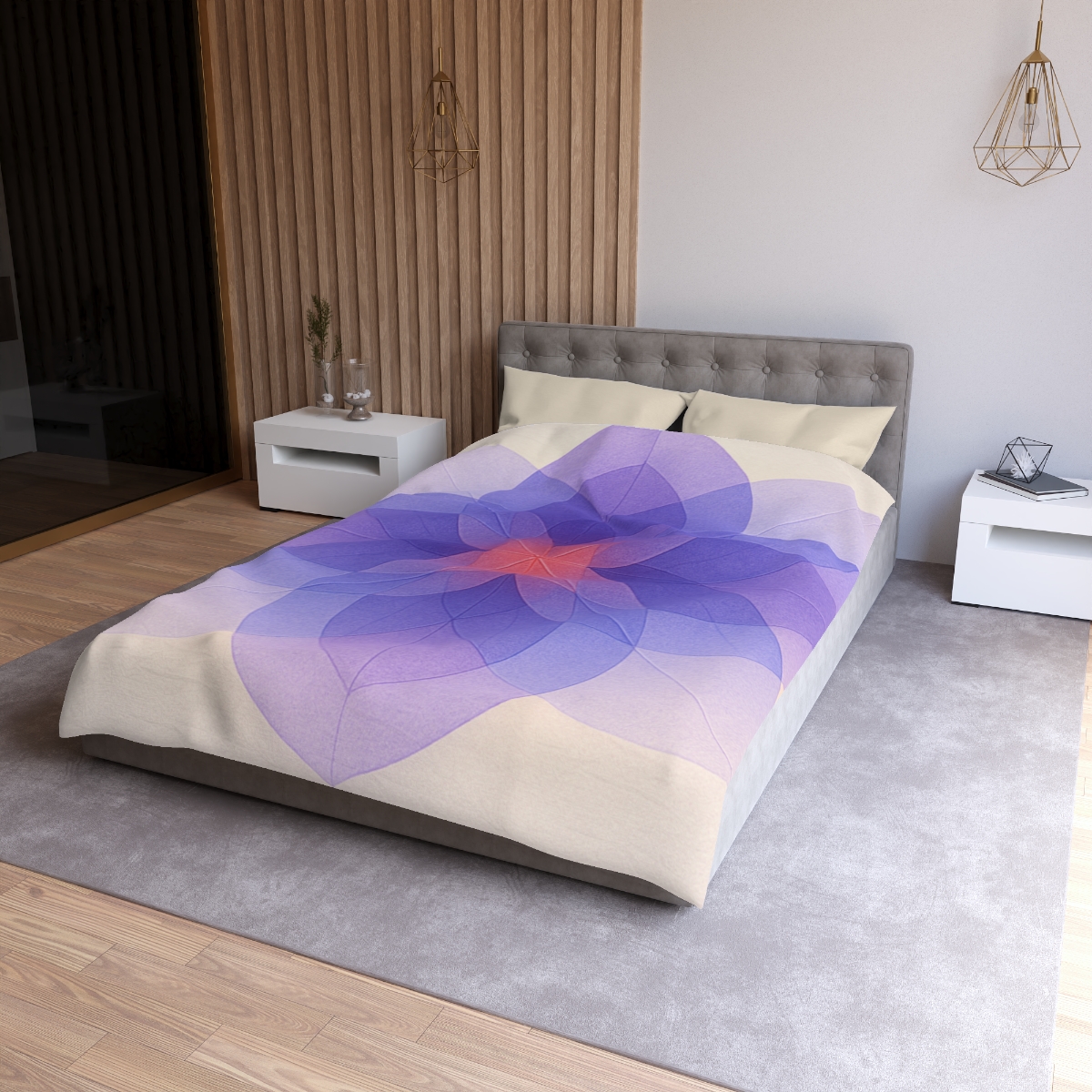 Petal Prism Overlap warm winter duvets