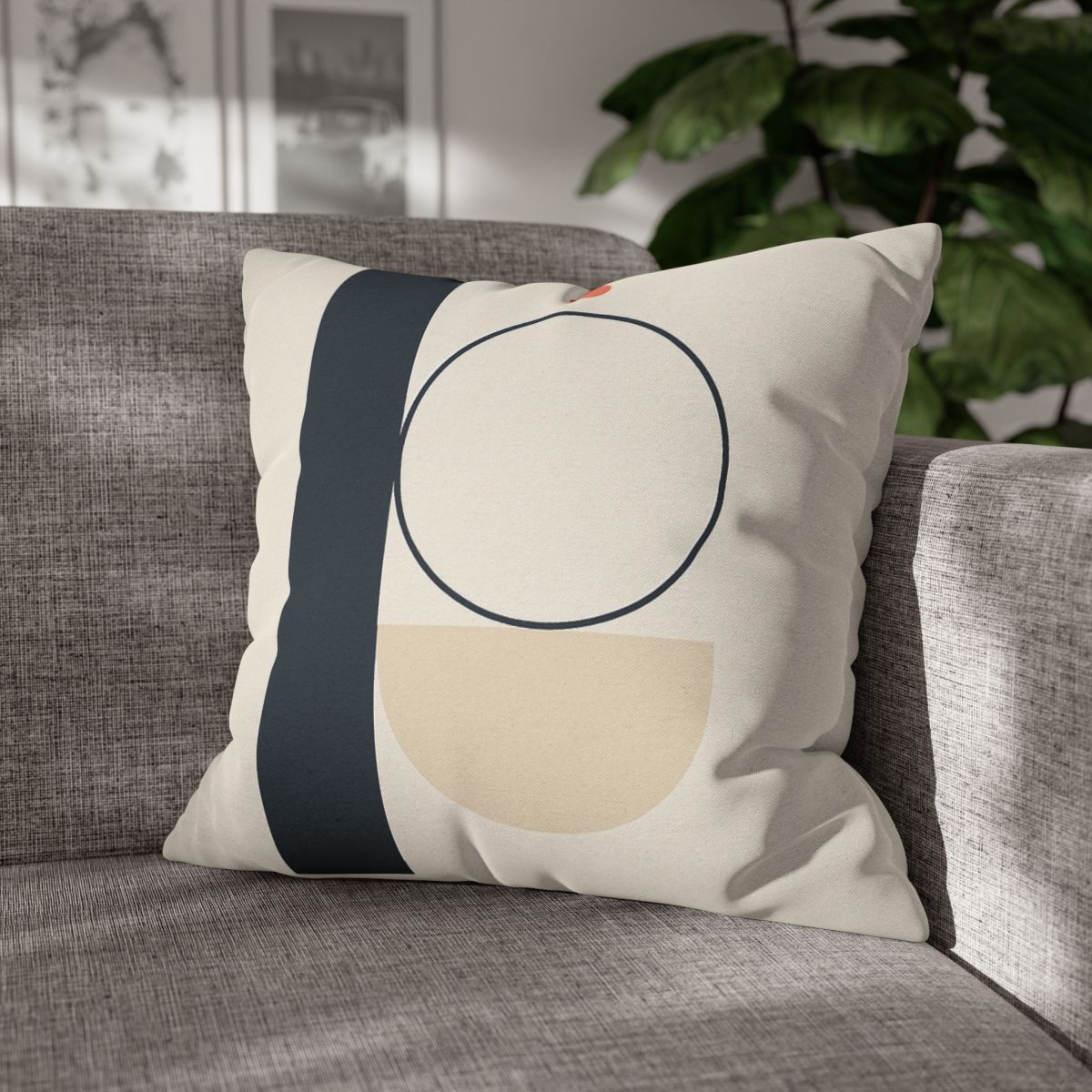 Quiet Column With Split Circle trendy patterned pillow cases