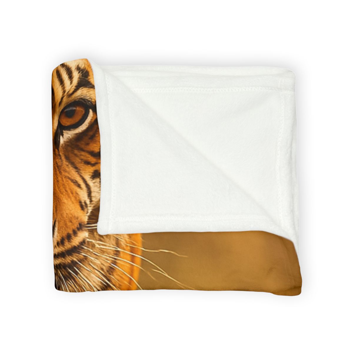 Crimson Stride Tiger custom blankets