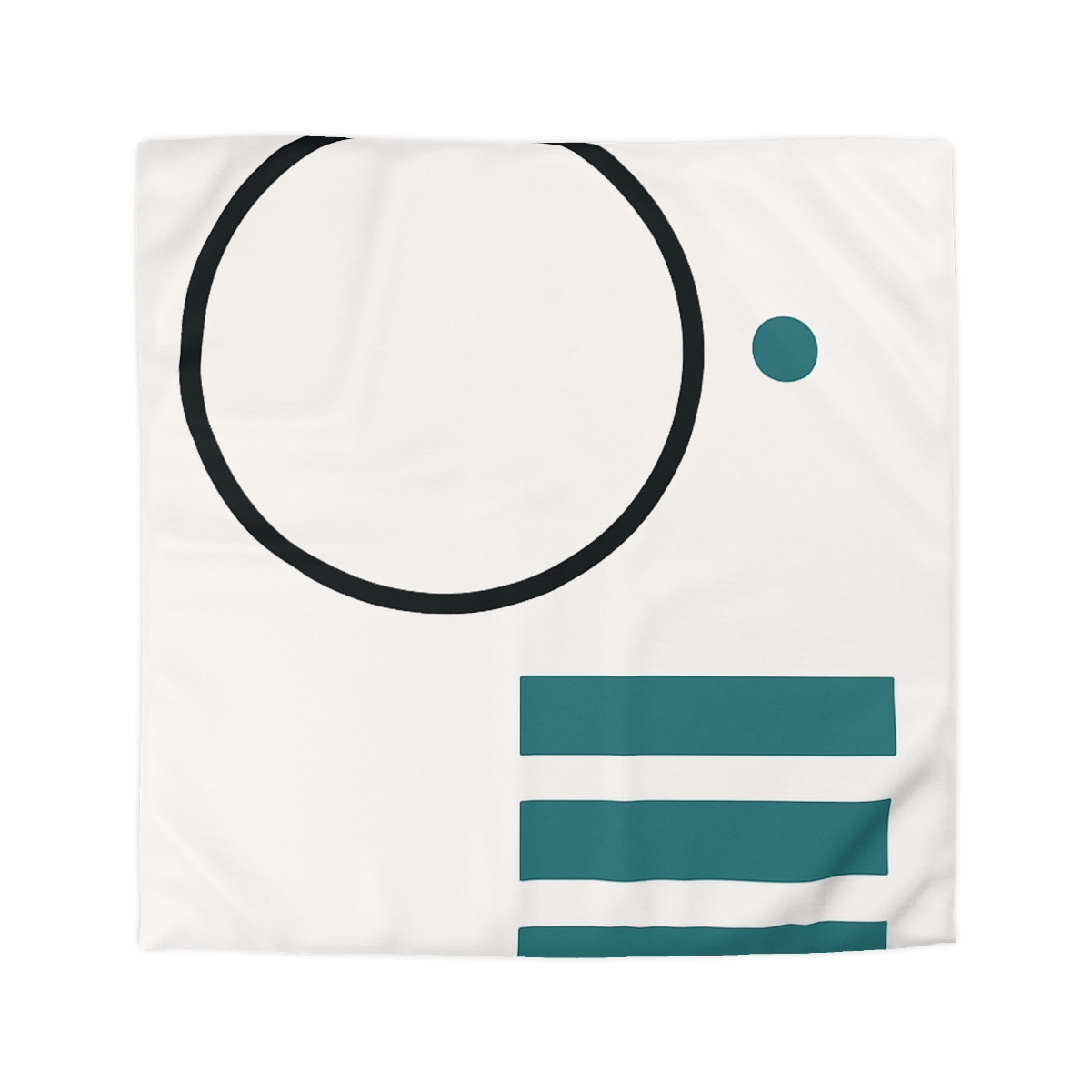 Orbiting Bars And Hollow Circle trendy bedroom duvets