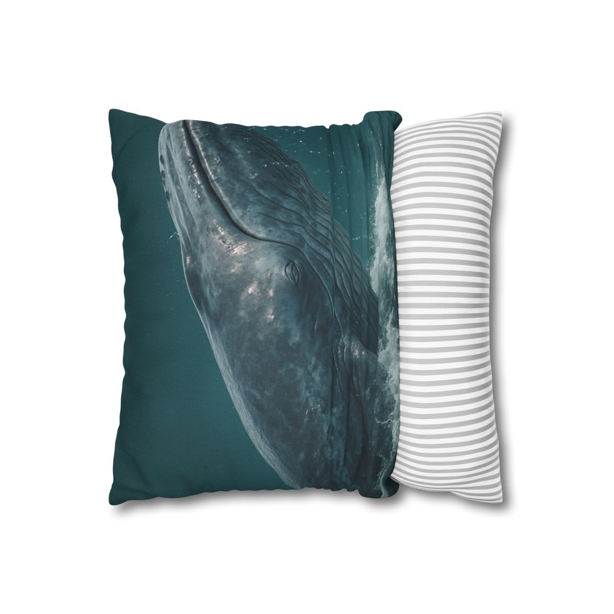 Ocean Song Blue Whale comfortable bedding pillow covers