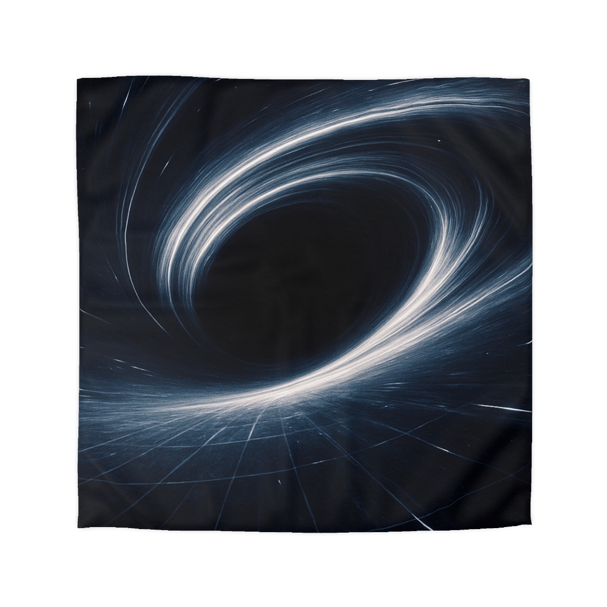 Gravity Well Vortex designer printed duvets
