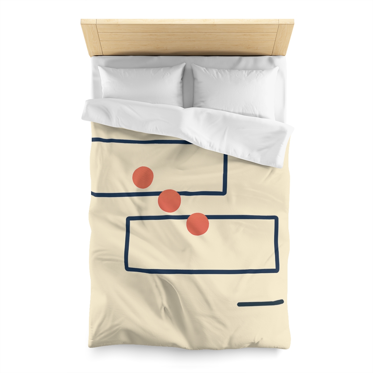 Offset Orbit Blocks trendy bedroom duvets