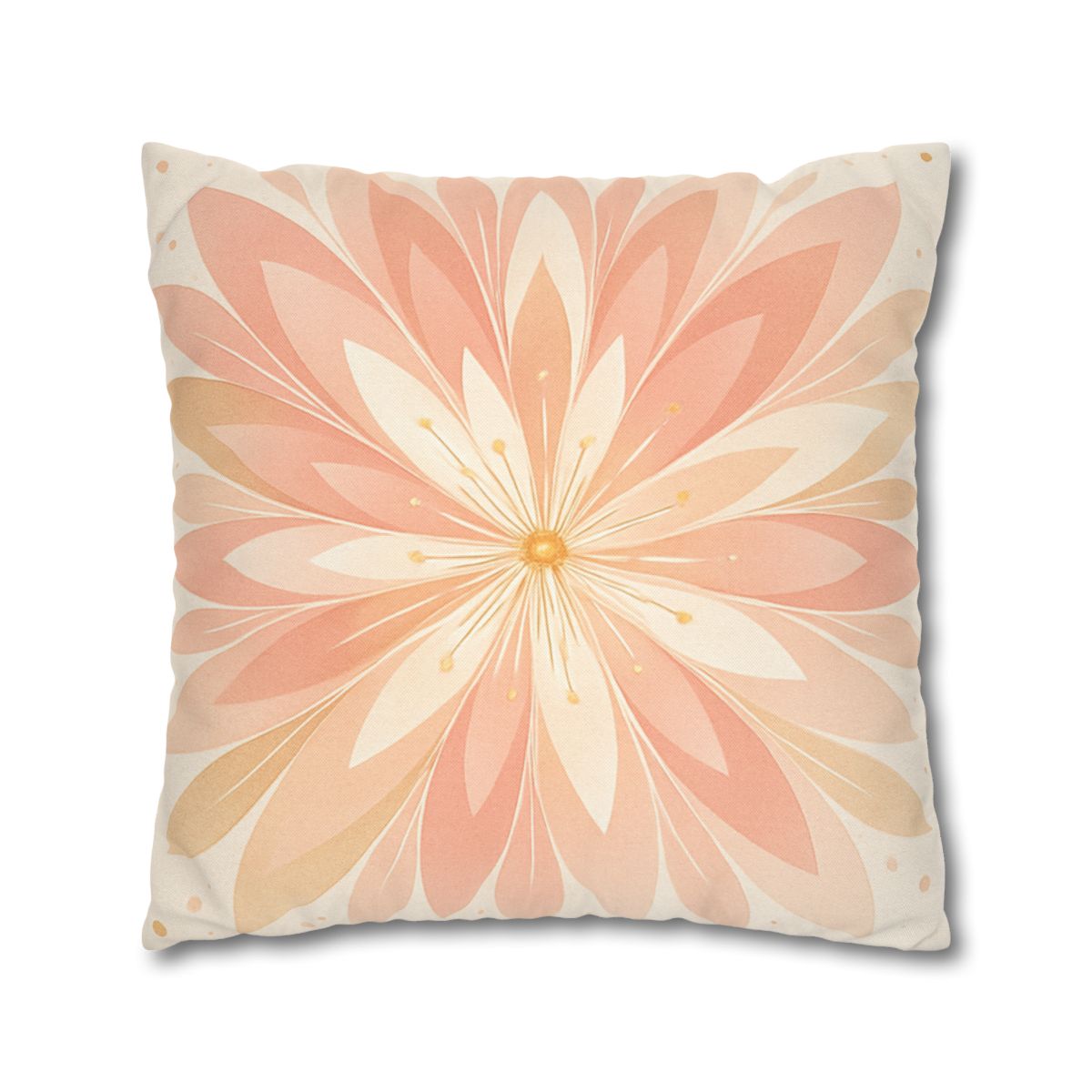Petal Radius Starburst designer print pillow cases