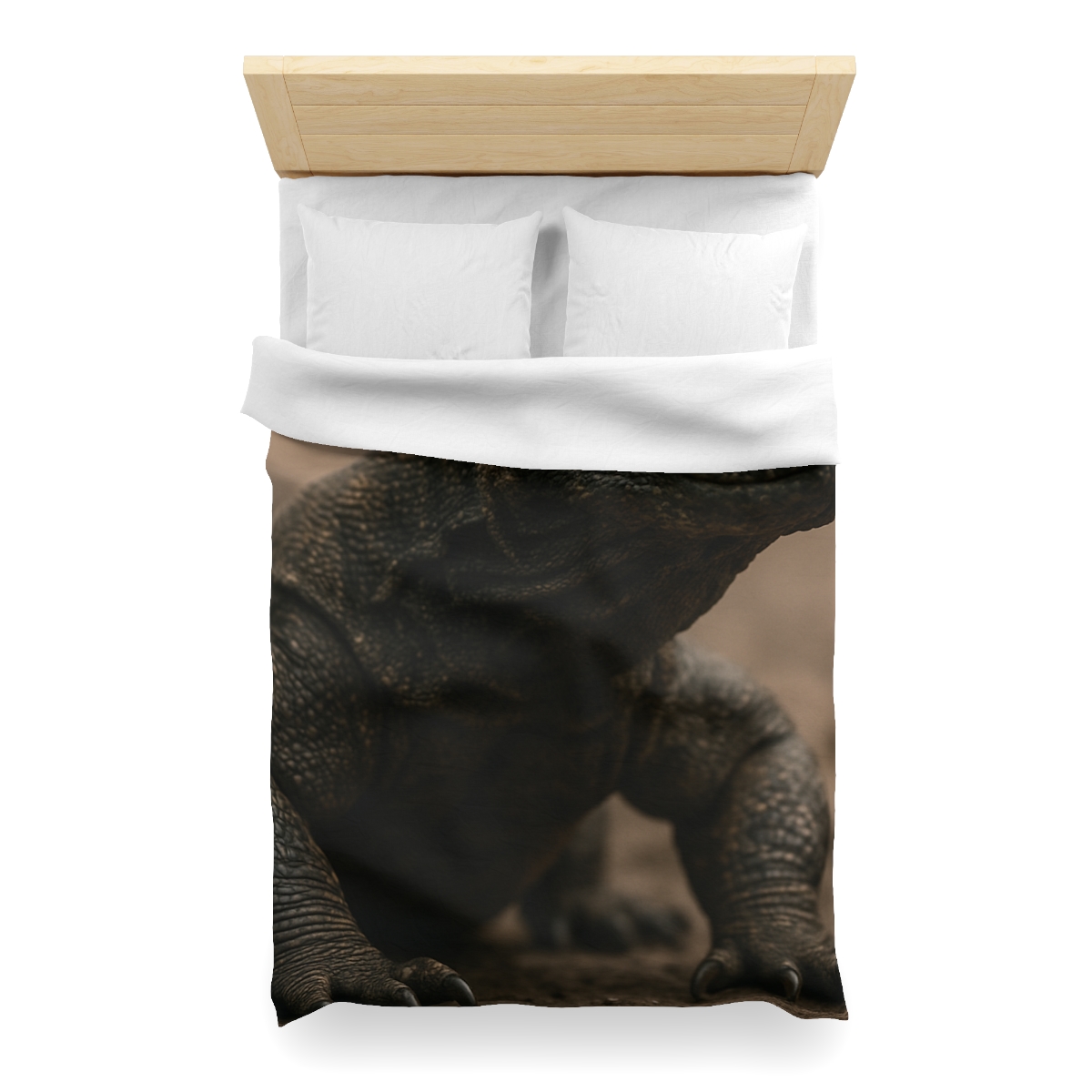 Ancient Sentinel Komodo Dragon custom duvets