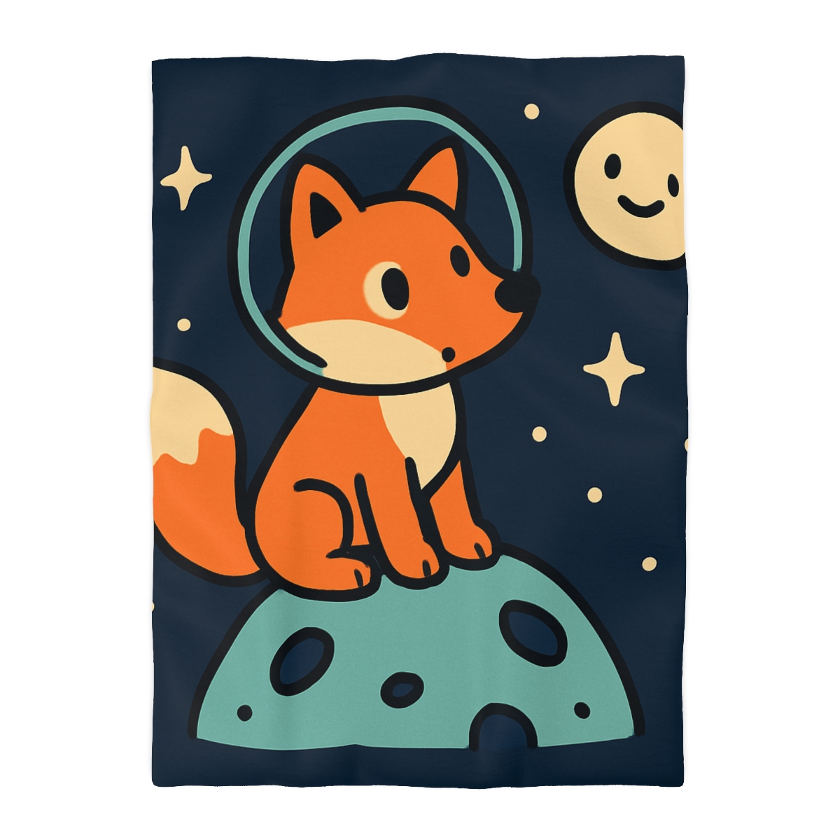 Starlight Explorer Fox soft comforter duvets