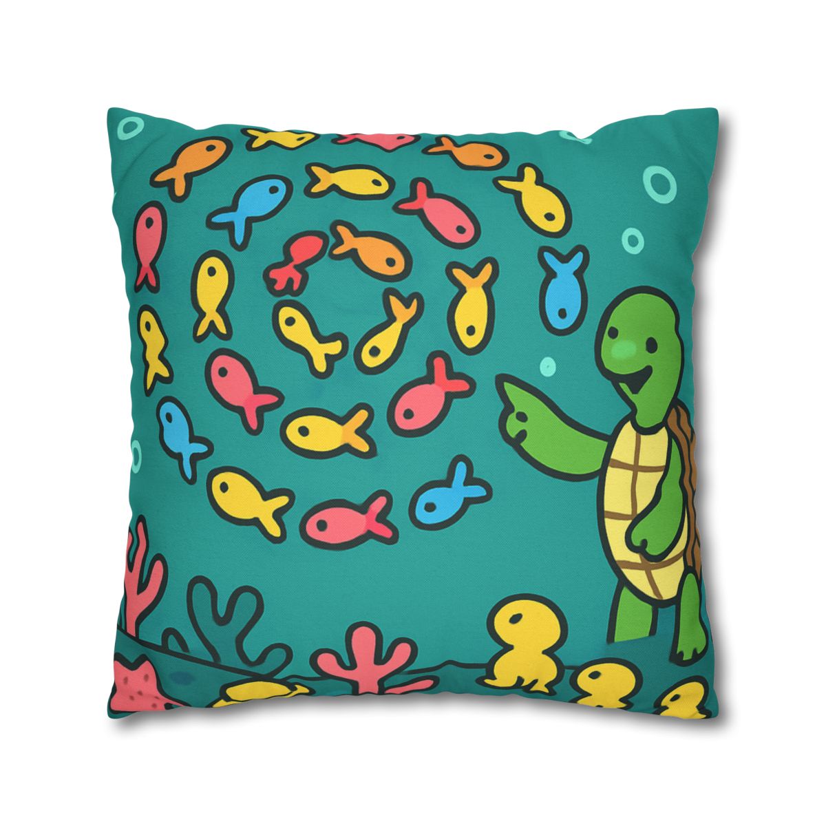 Galaxy Reef School Of Fish stylish decorative pillowcases
