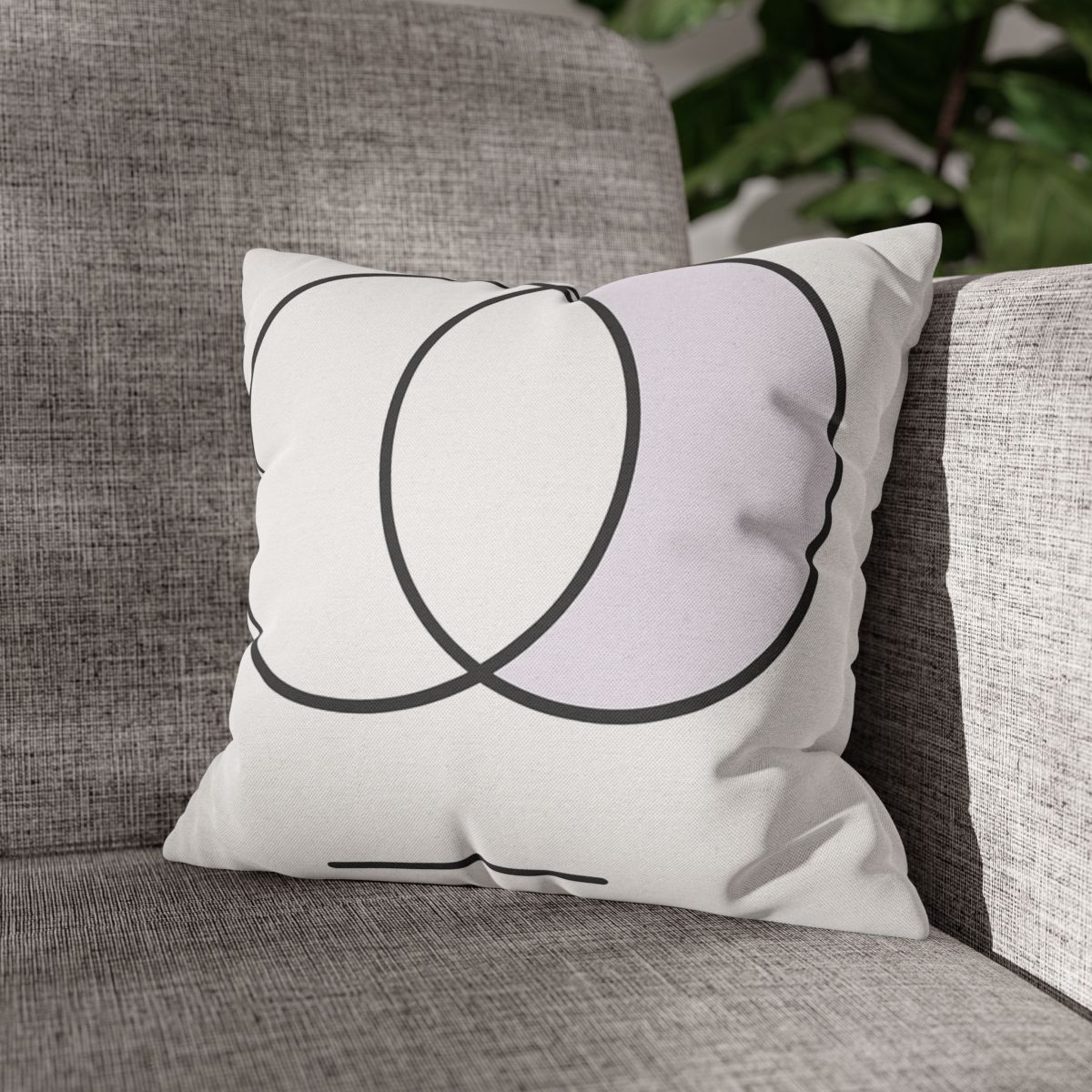 Quiet Eclipse Pairing designer print pillow cases