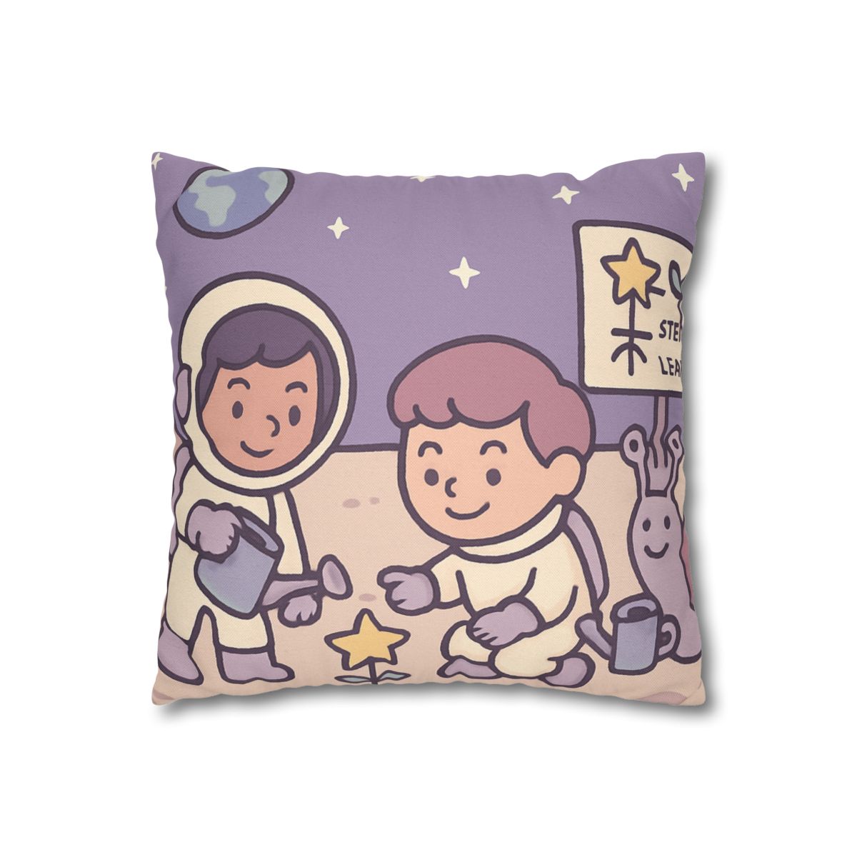 Moon Gardeners Planting Stardust Seeds soft cotton pillow cases
