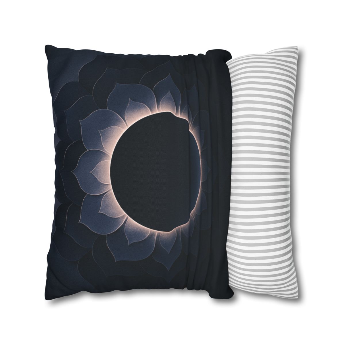 Petal Eclipse Rosette soft cotton pillow cases