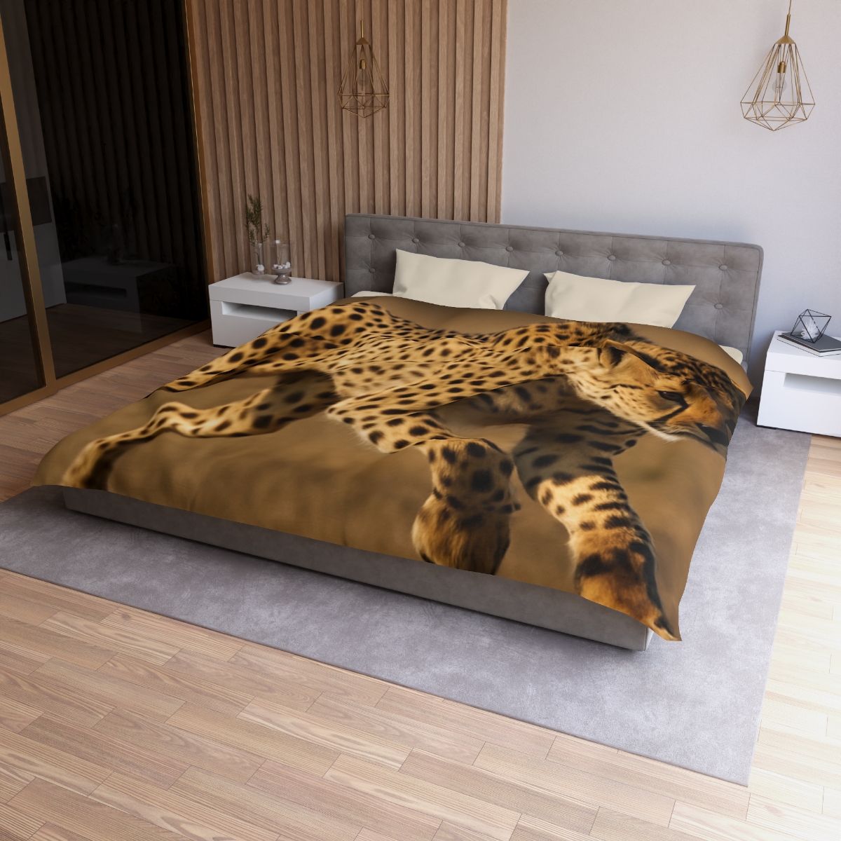Sun Dash Cheetah trendy bedroom duvets