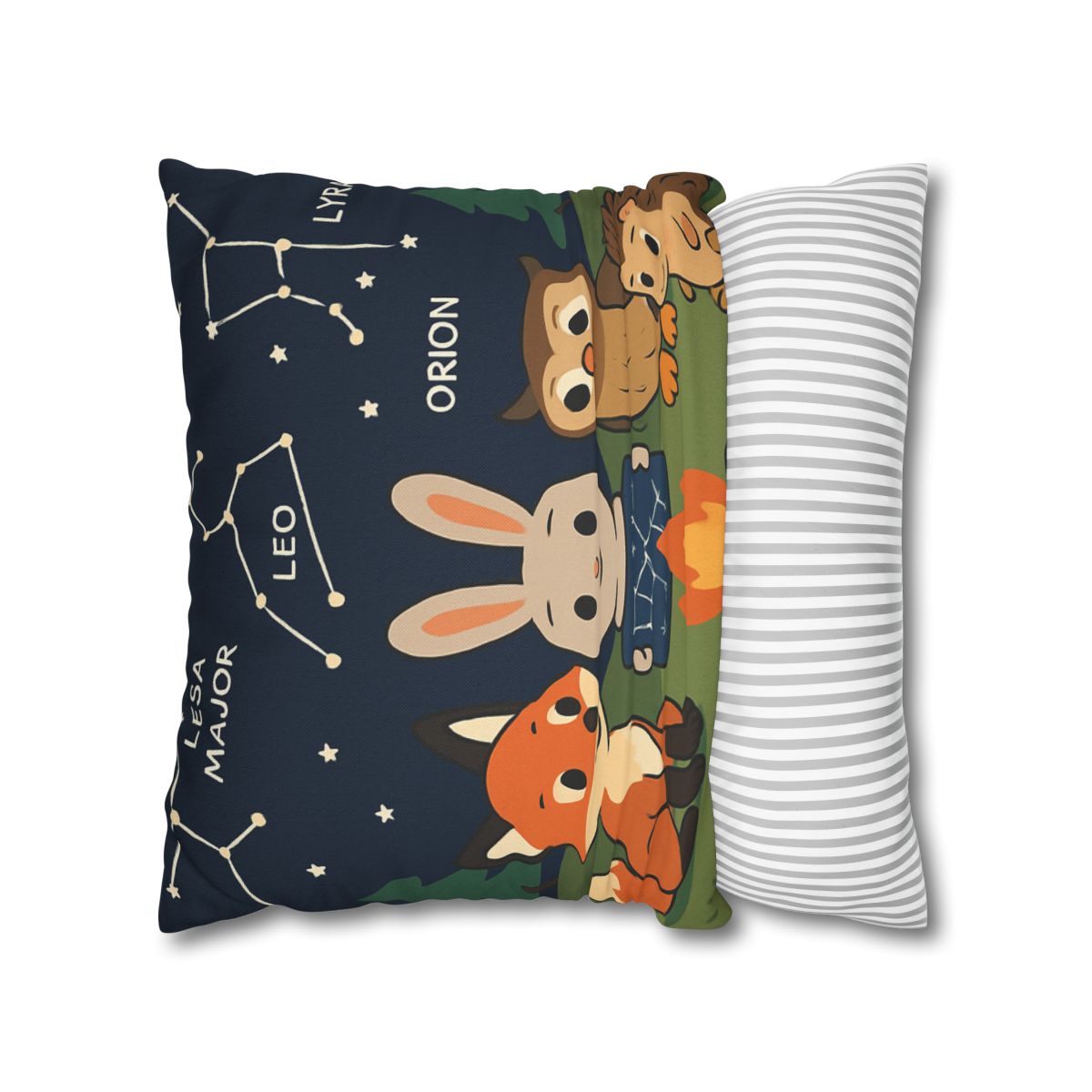 Constellation Campfire Critters comfortable bedding pillow covers