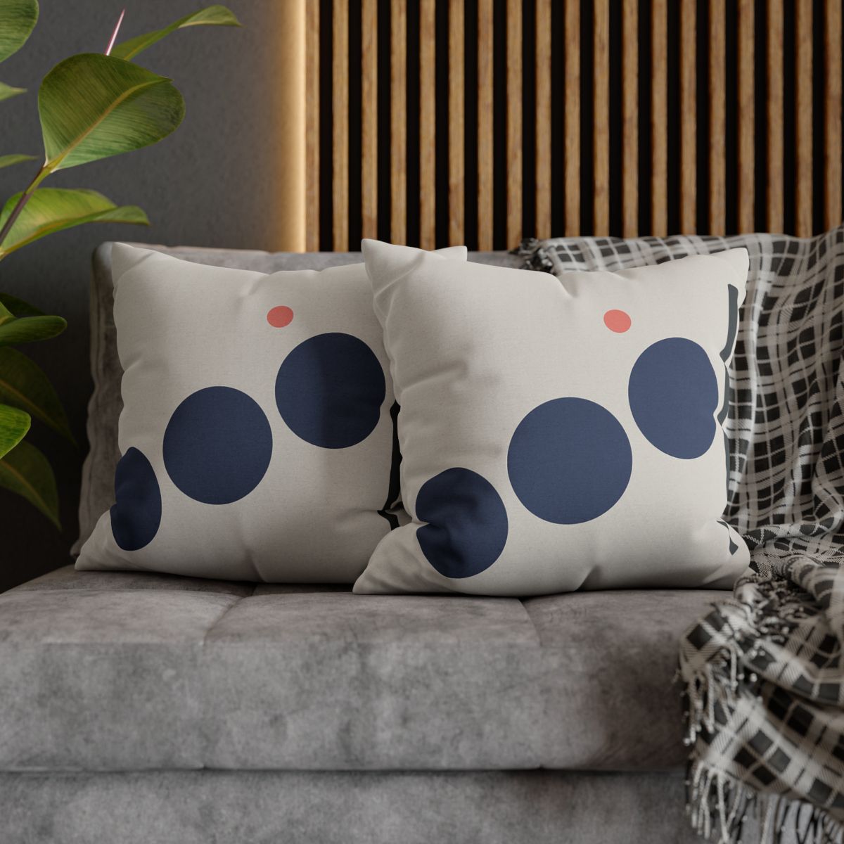 Stepped Circles And Side Bar custom pillow cases