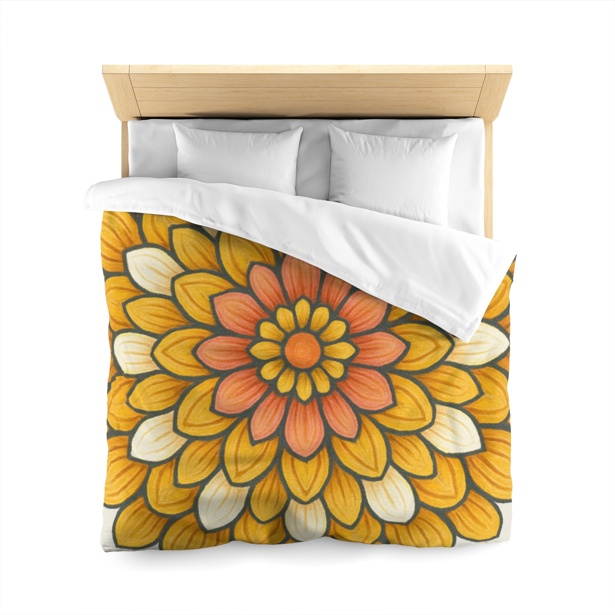 Floret Burst Mandala custom duvets