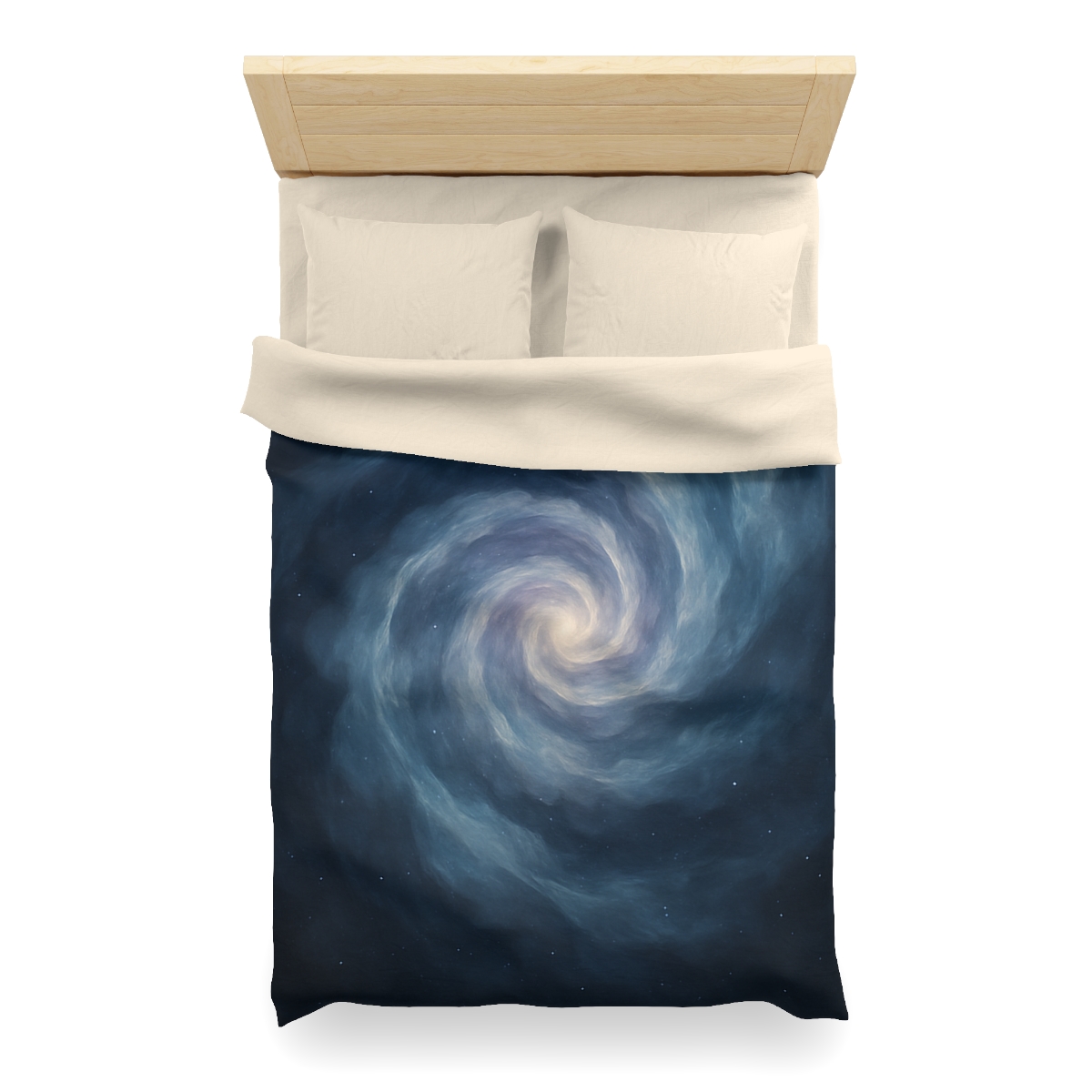Nebula Spiral Veil personalized bedding duvets