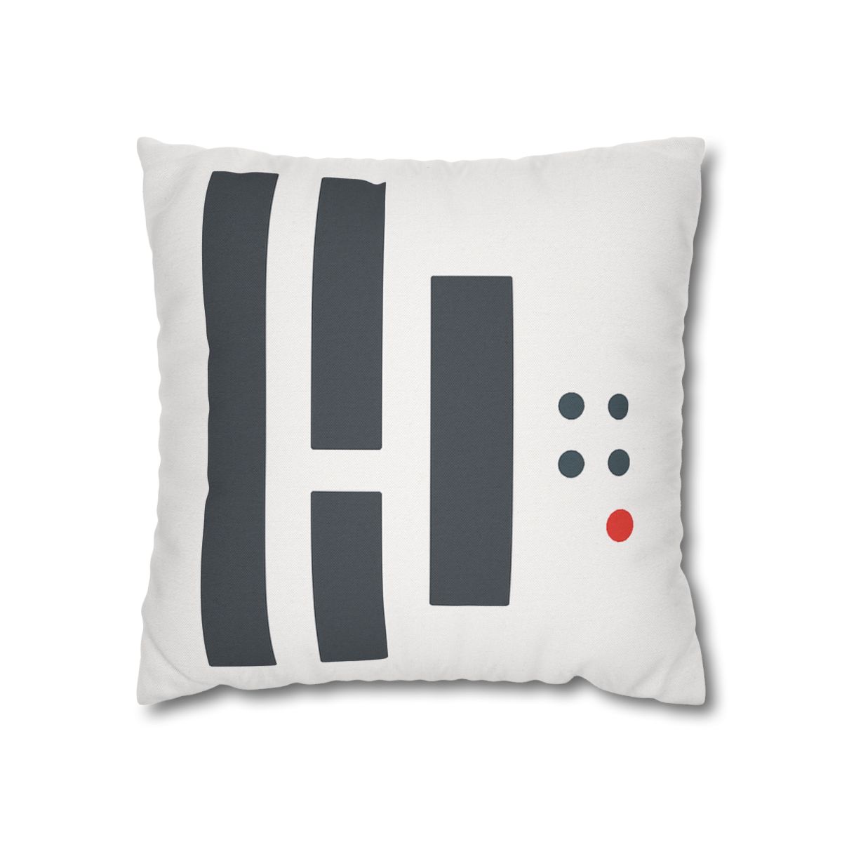 Stepped Columns With Missing Cell Grid trendy patterned pillow cases