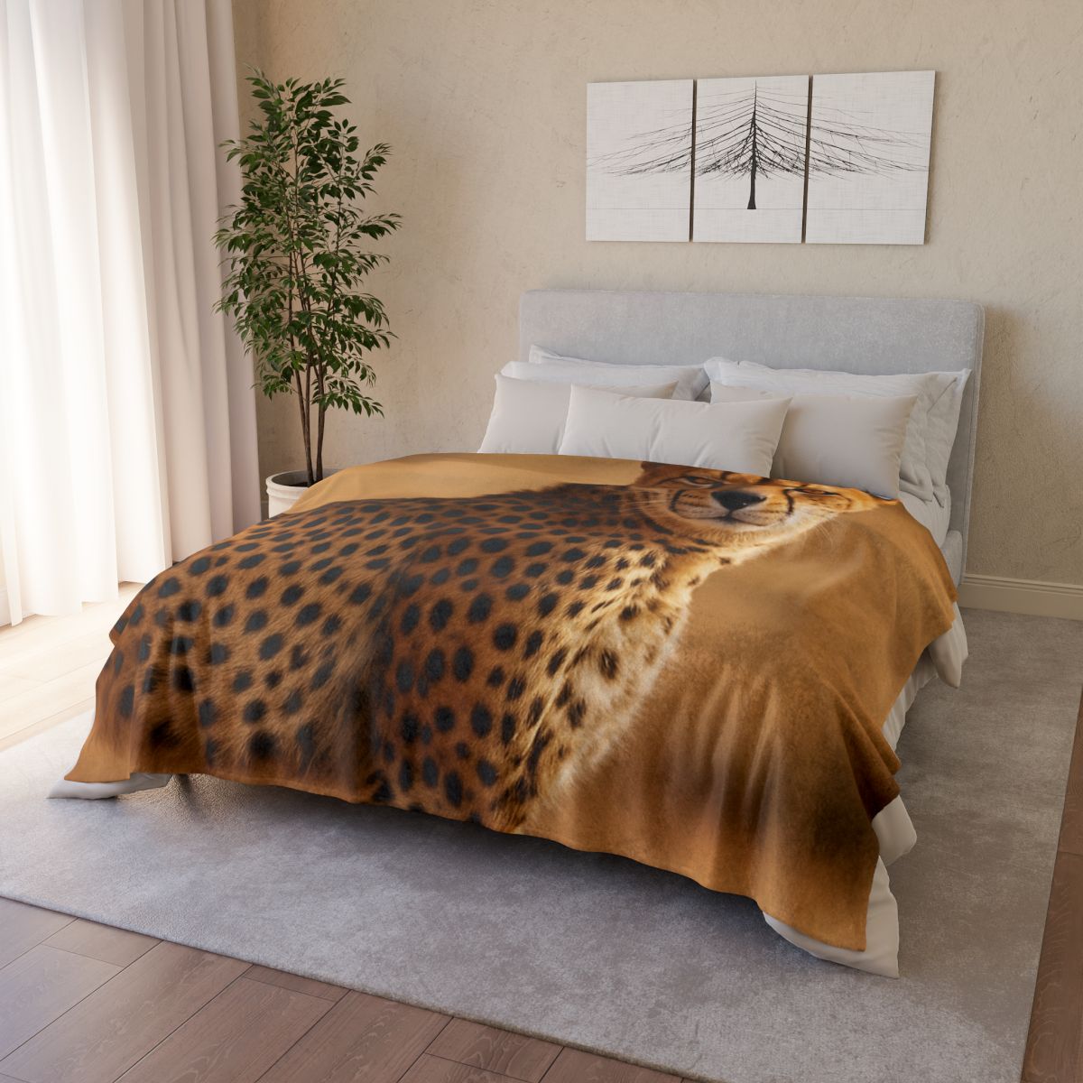 Cheetah Wind Runner trendy patterned blankets