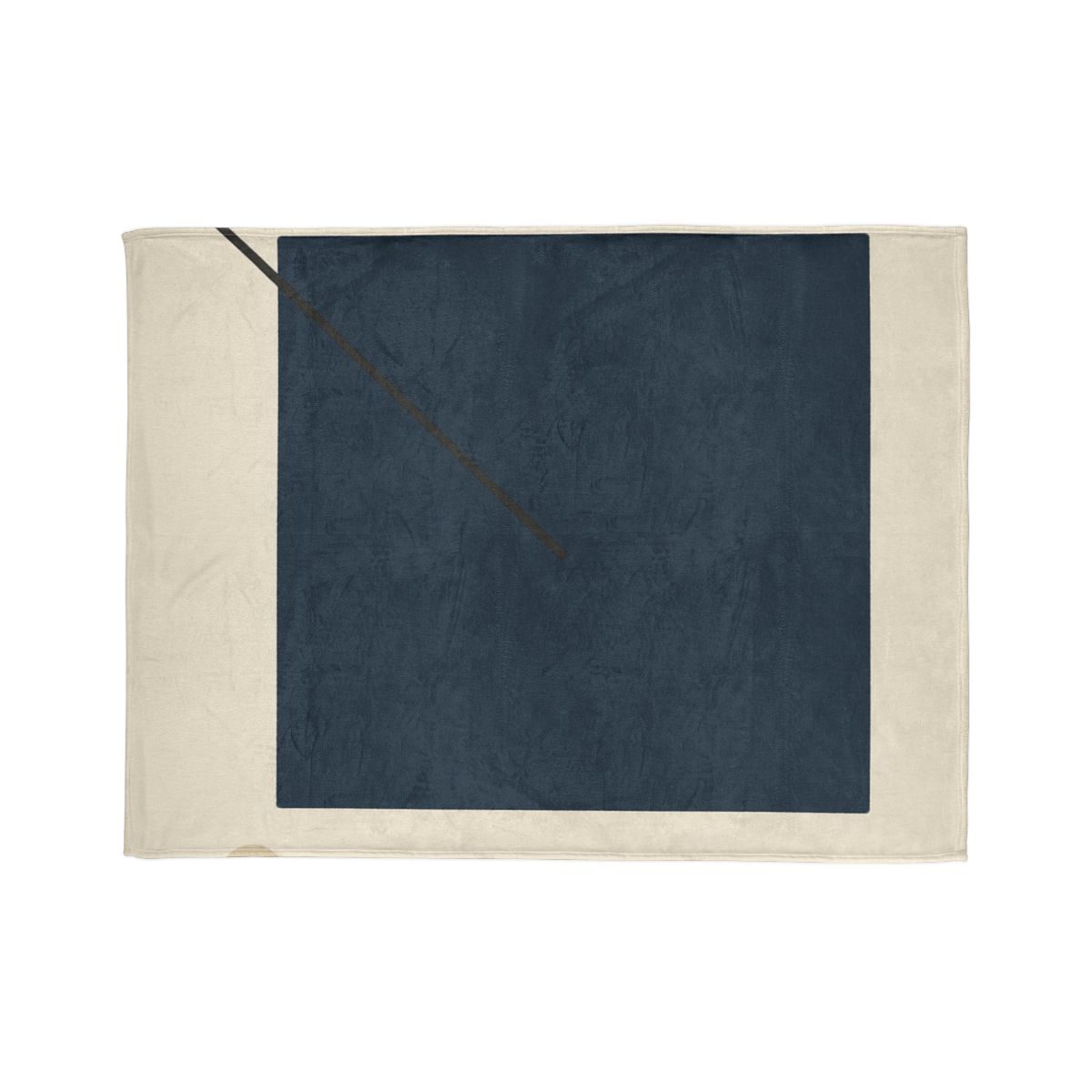 Diagonal Line And Square Balance decorative home blankets