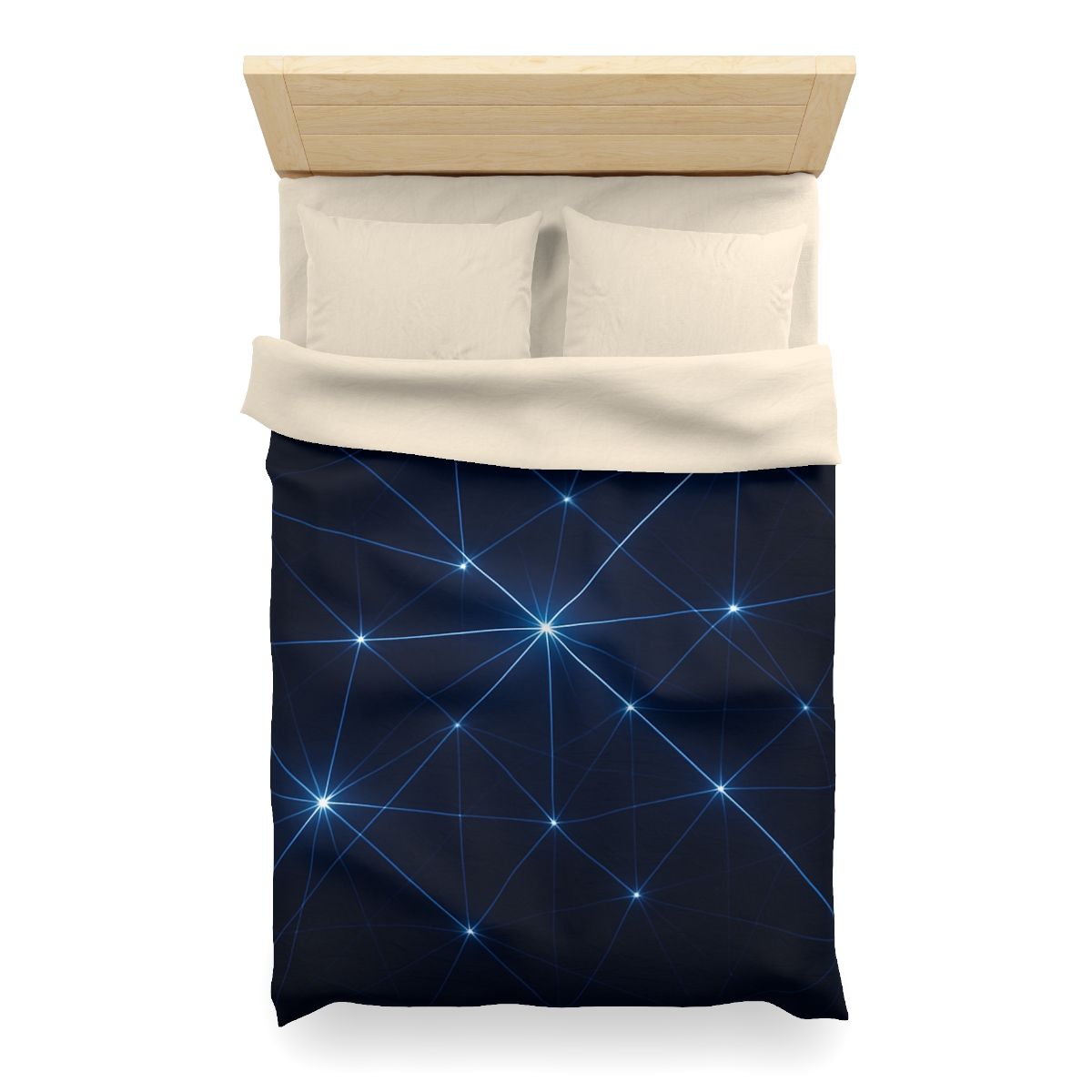 Quantum Star Lattice custom duvets