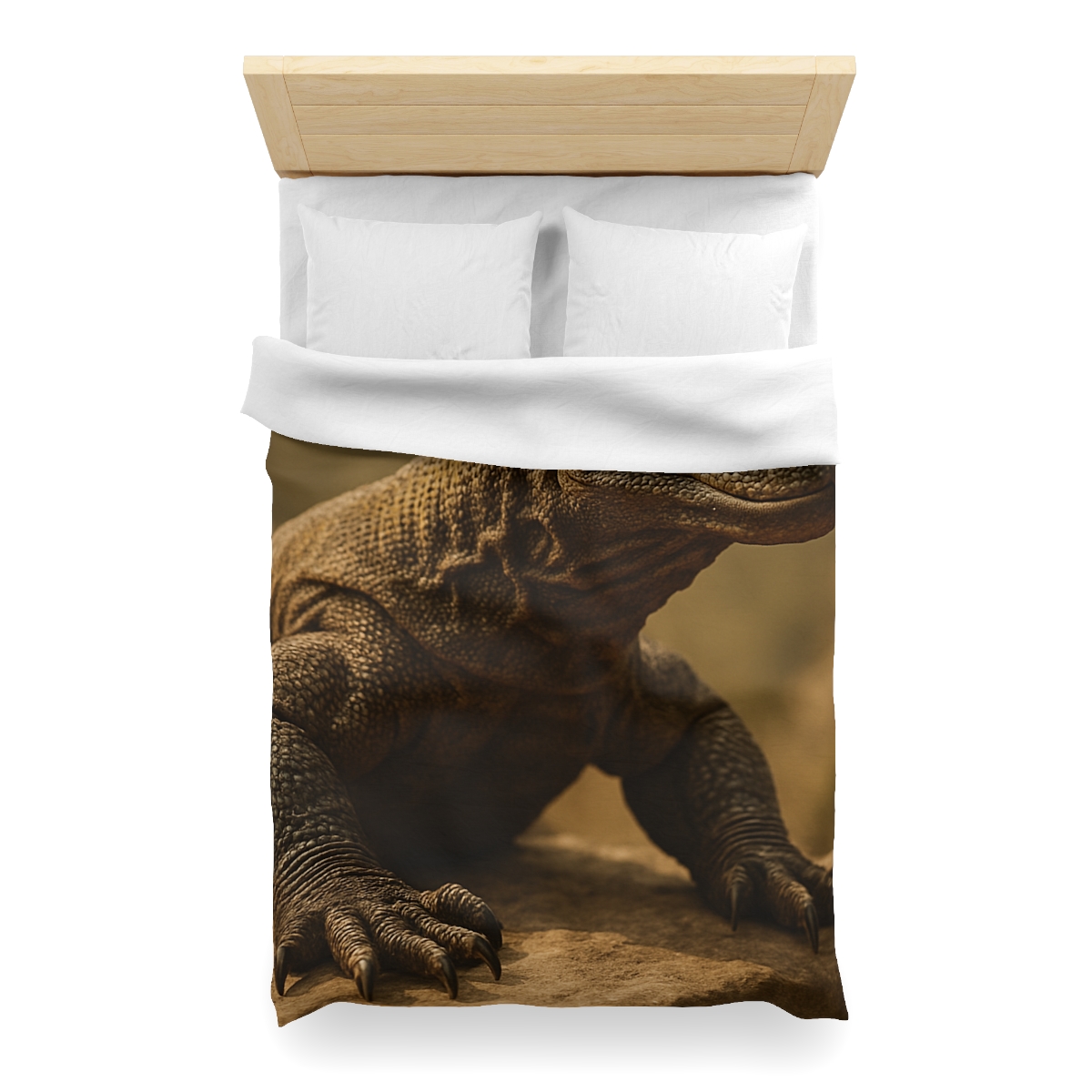 Ancient Sentinel Komodo Dragon stylish duvet covers