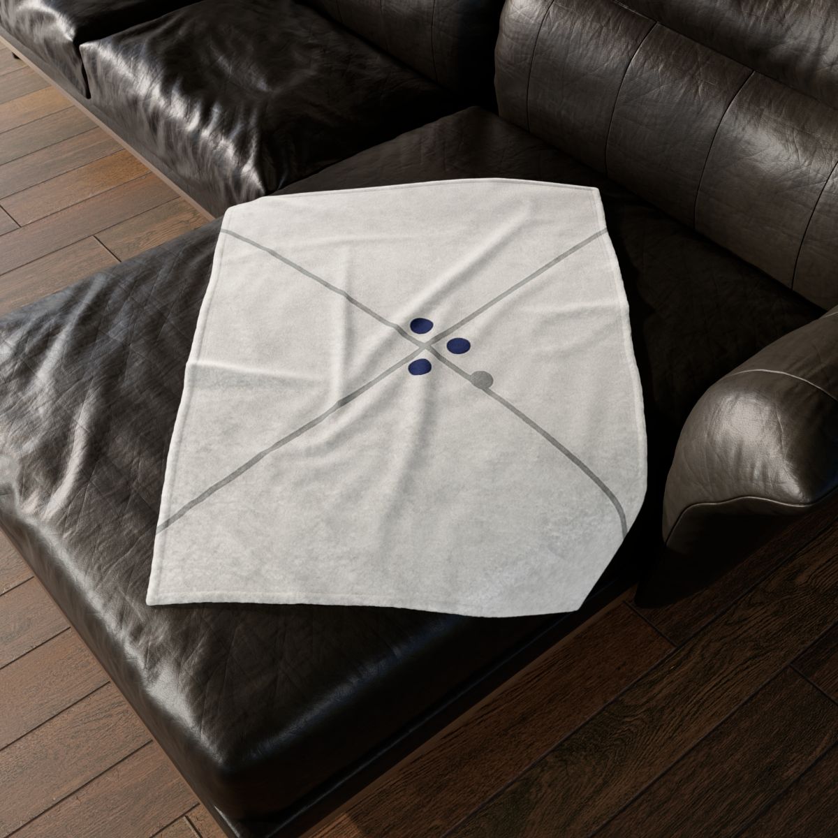 Diagonal Pair And Nested Dot Cluster stylish throw blankets