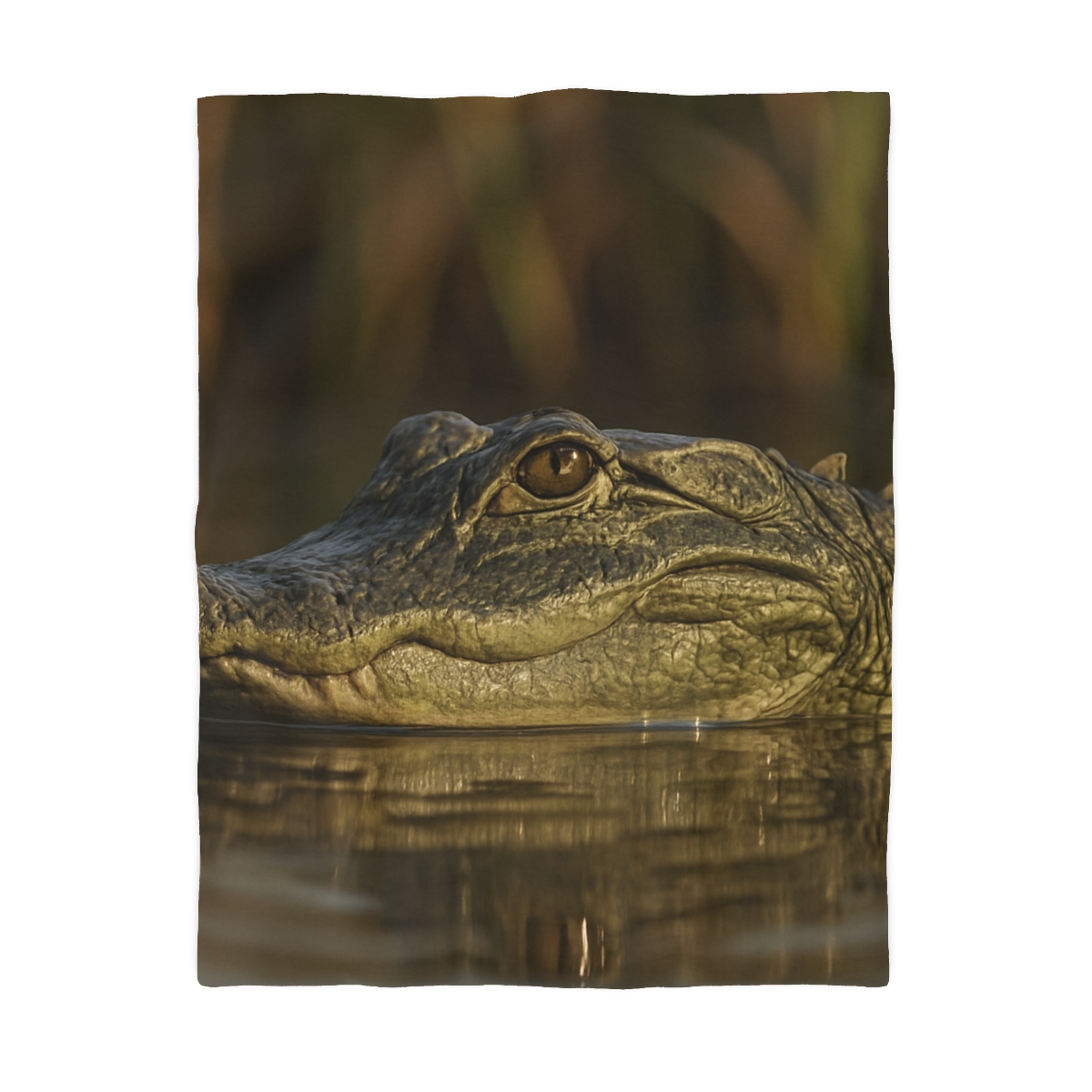 Nebula Stillness American Alligator duvets for gifts