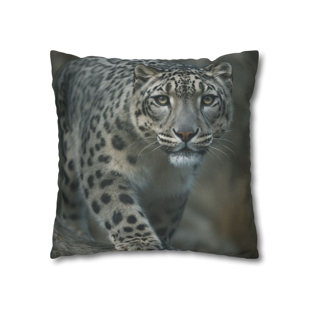 Starlit Sprint Snow Leopard comfortable bedding pillow covers
