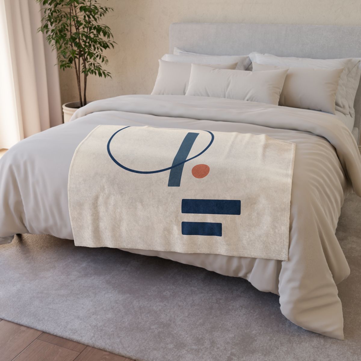 Quiet Orbit With Split Bars warm winter blankets