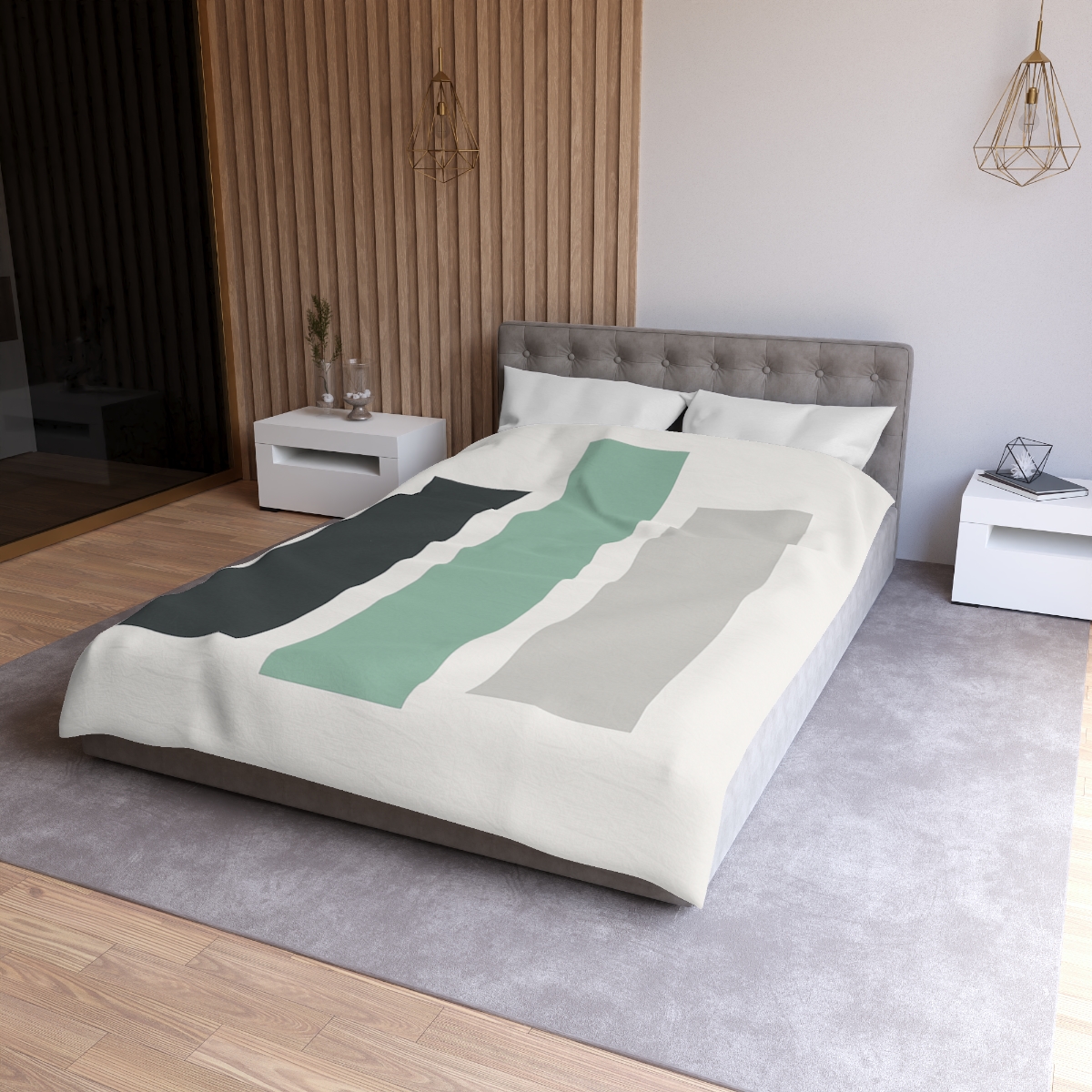 Offset Column Trio unique patterned duvets