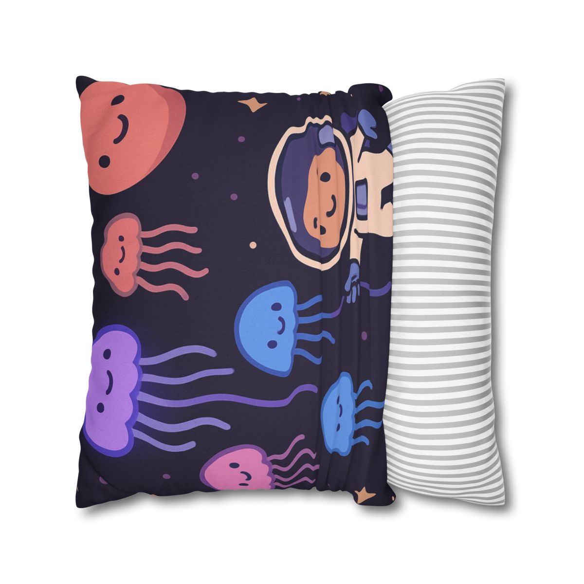 Galaxy Garden Of Floating Jellyfish comfortable bedding pillow covers