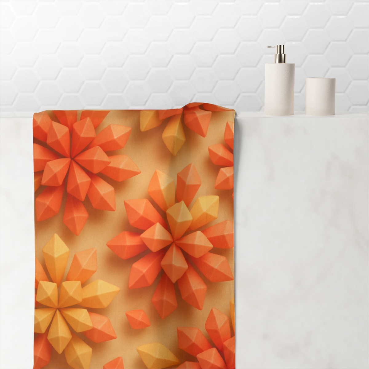 Bud Prism Cluster soft cotton towels