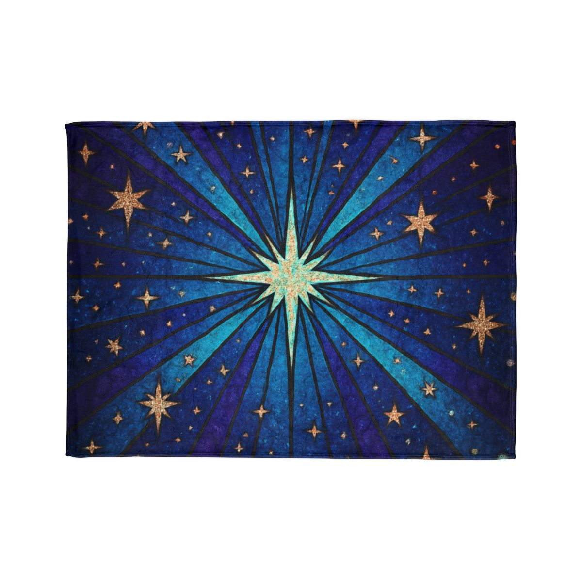 Starburst Cathedral soft fleece blankets