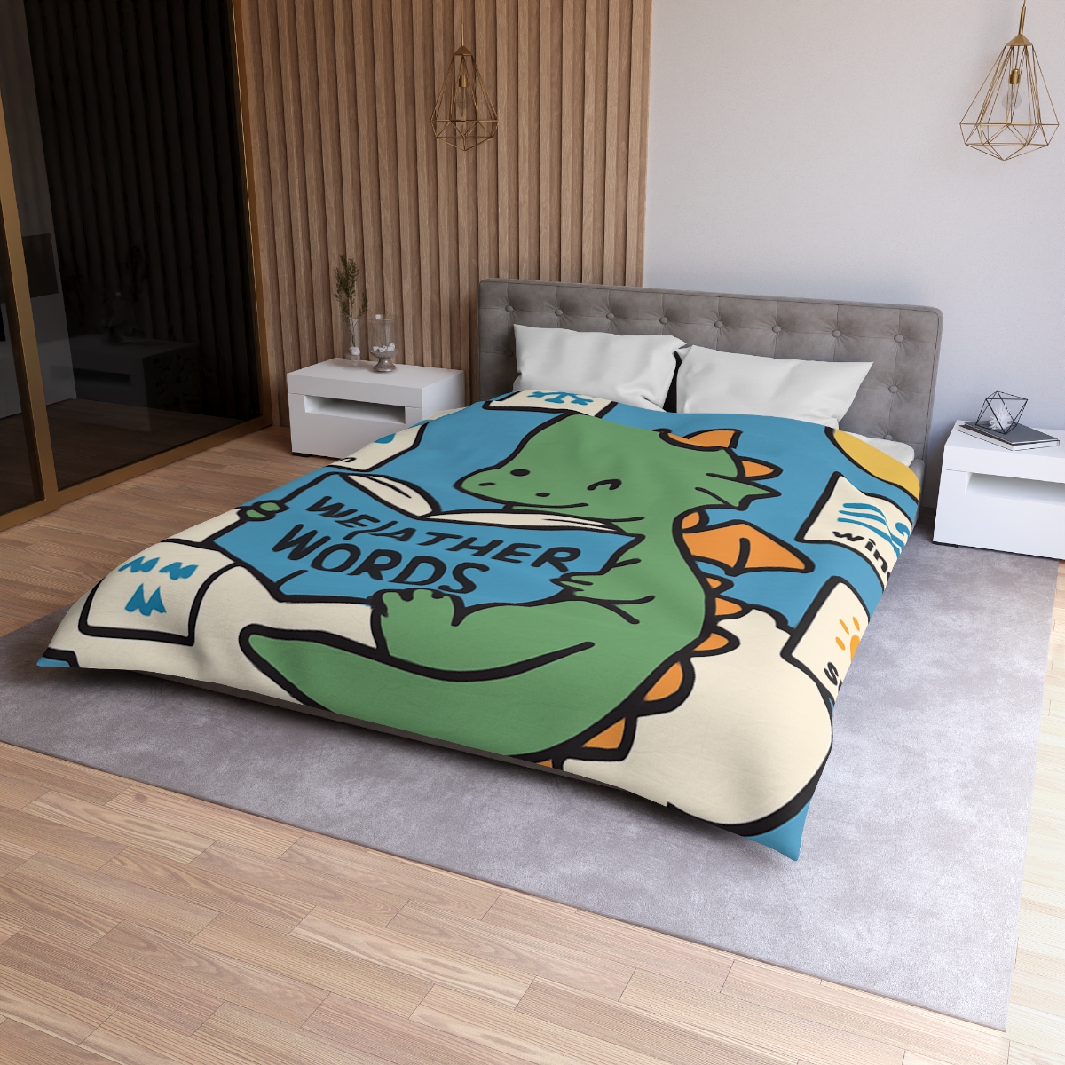 Cloud Library Dragon custom duvets