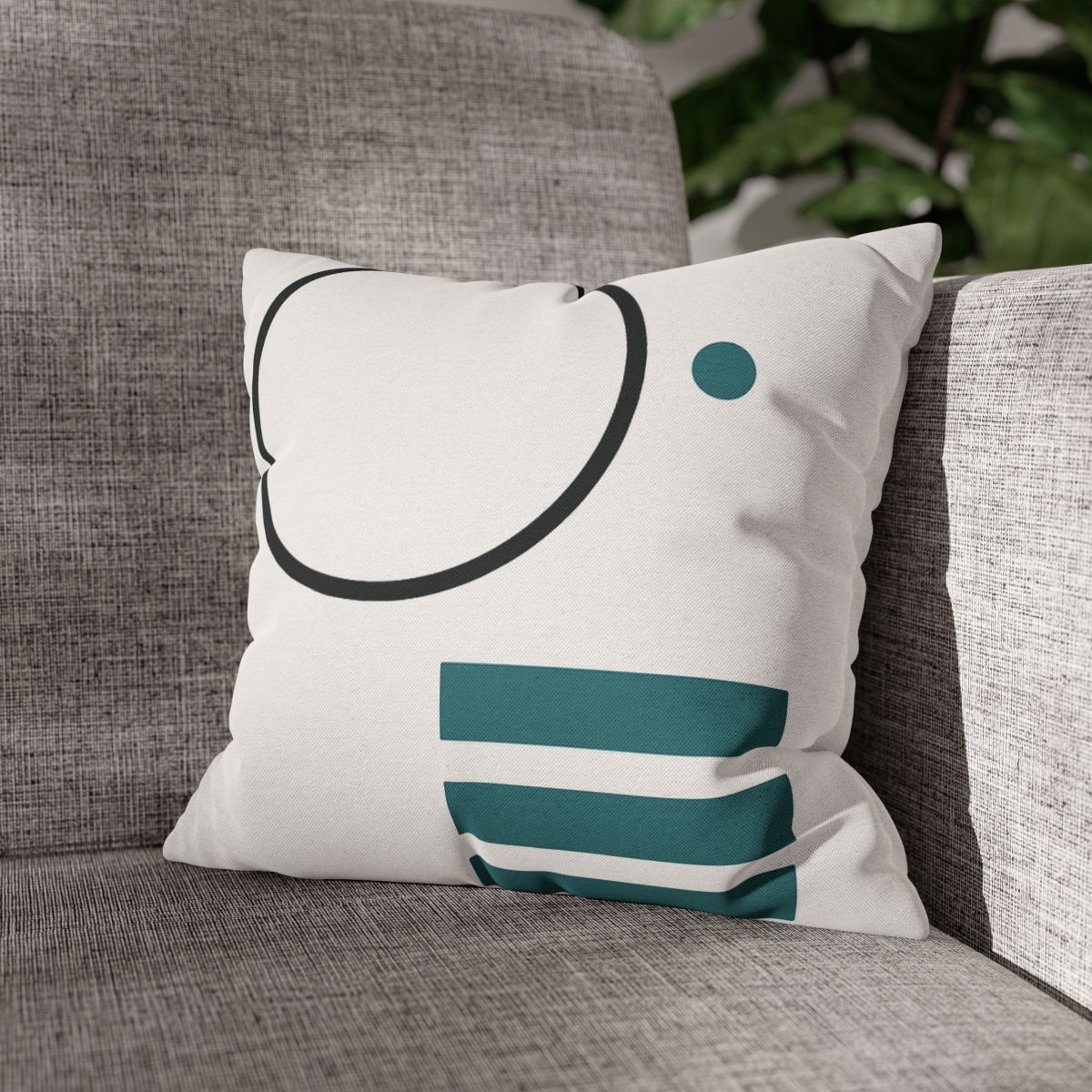 Orbiting Bars And Hollow Circle comfortable bedding pillow covers