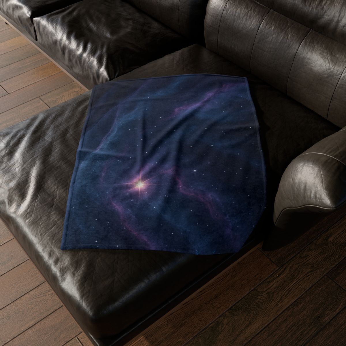 Nebula Tide Mosaic decorative home blankets