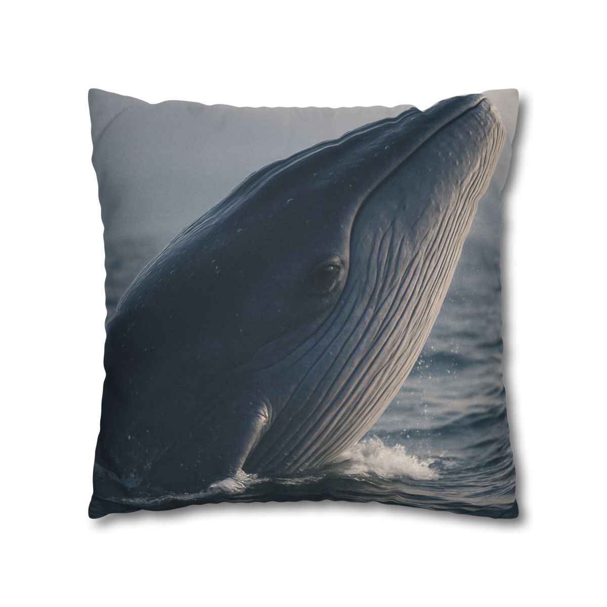 Ocean Song Blue Whale comfortable bedding pillow covers