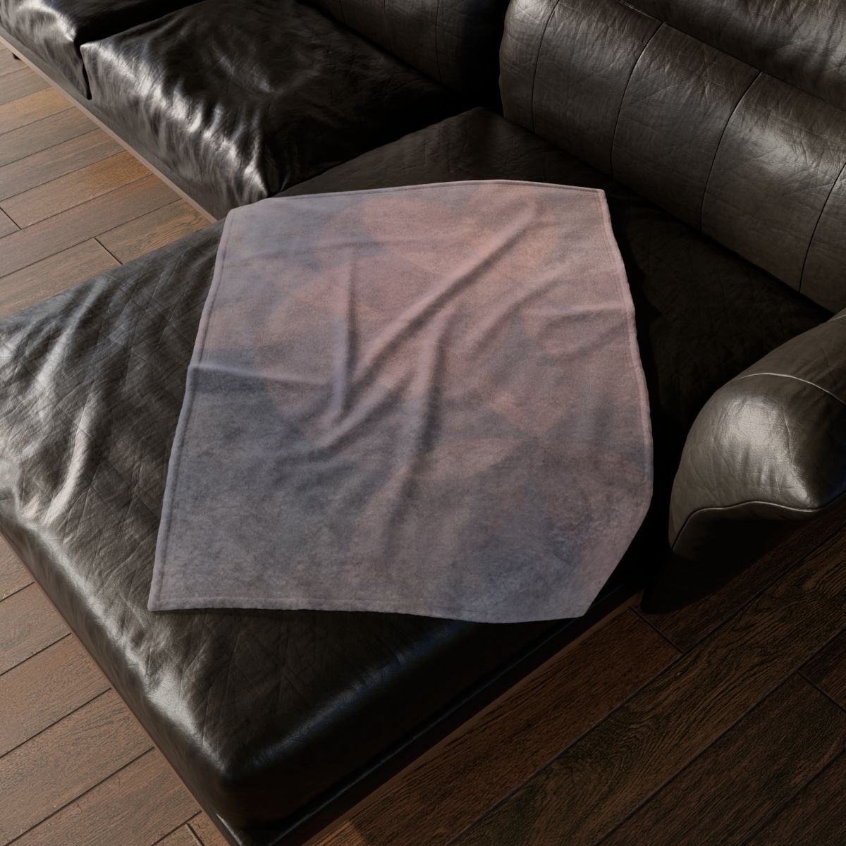 Petal Lattice Mirage stylish throw blankets