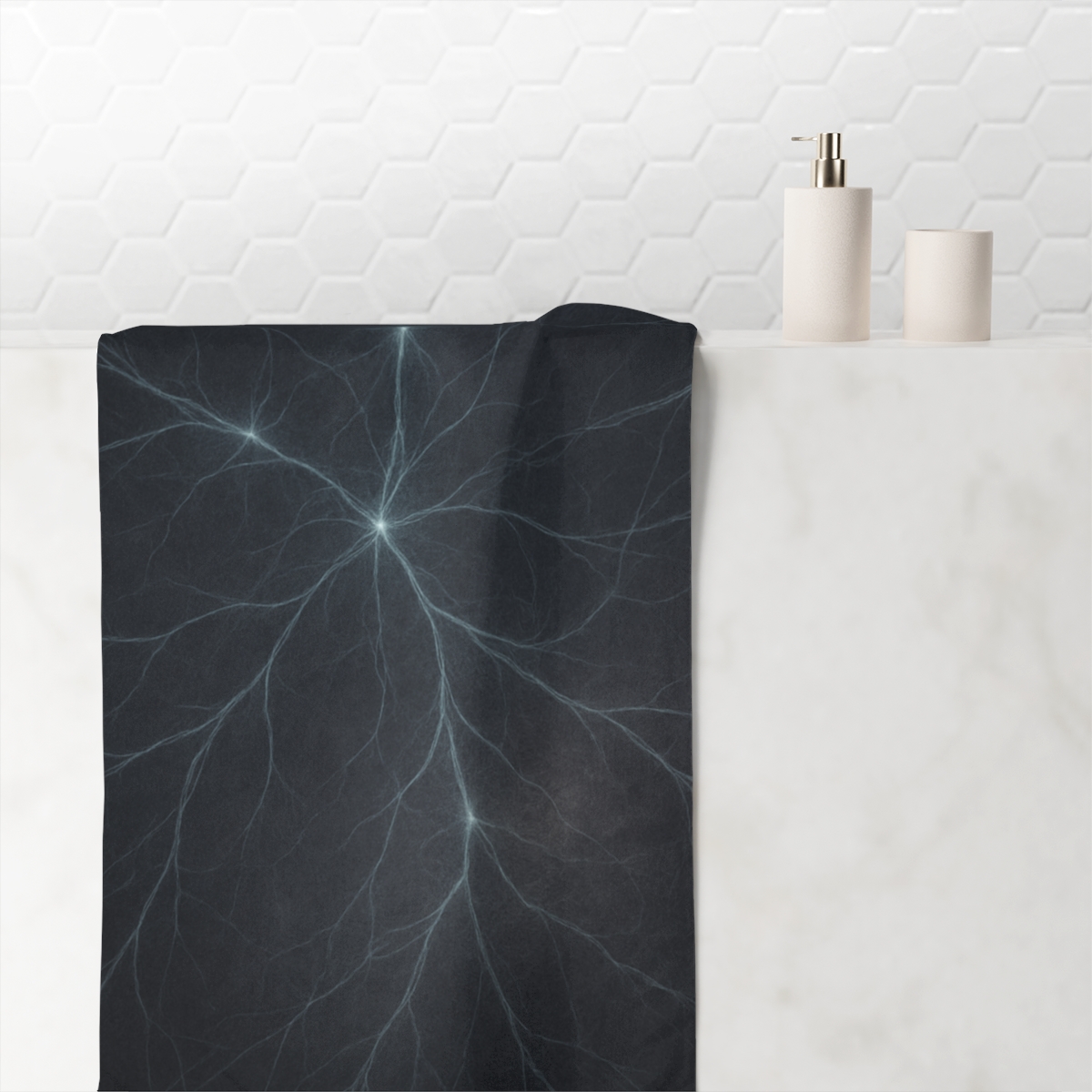 Dark Matter Filament Tapestry unique gift towels